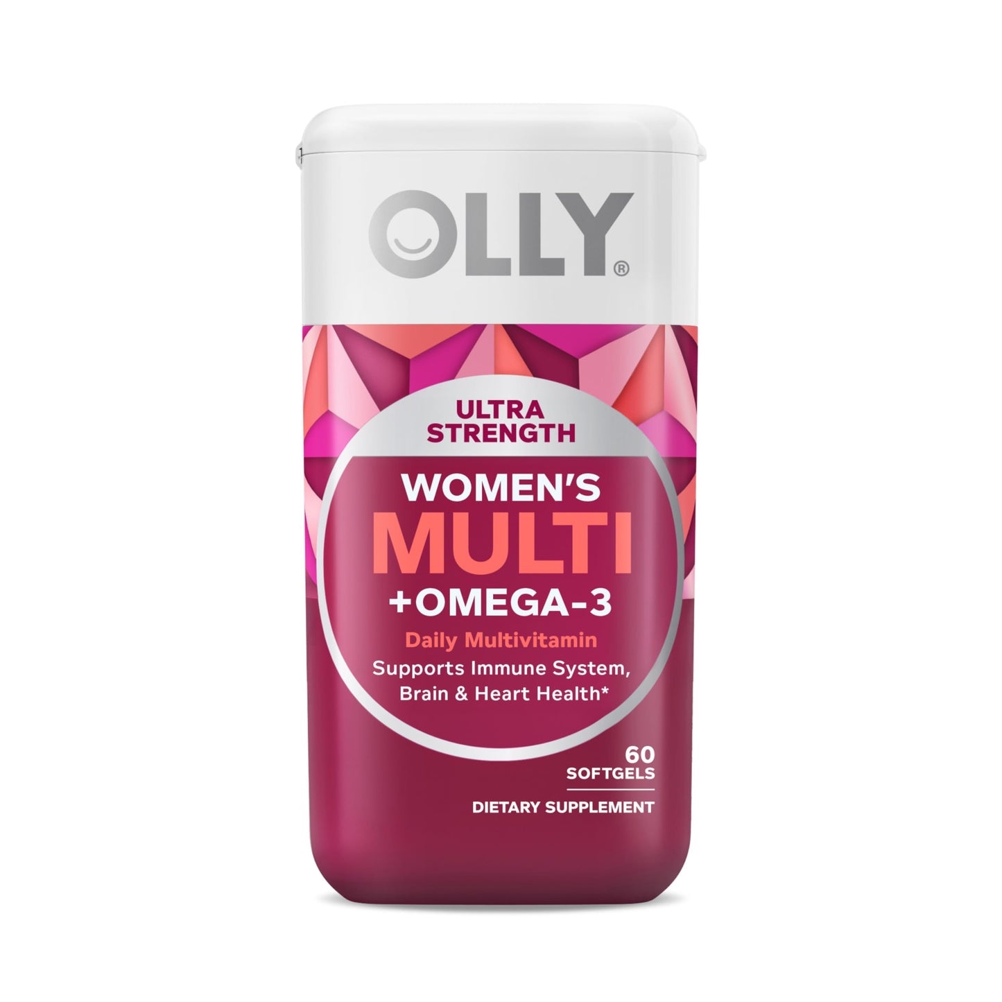 OLLY Ultra Strength Women's Multi Softgels 60 Count