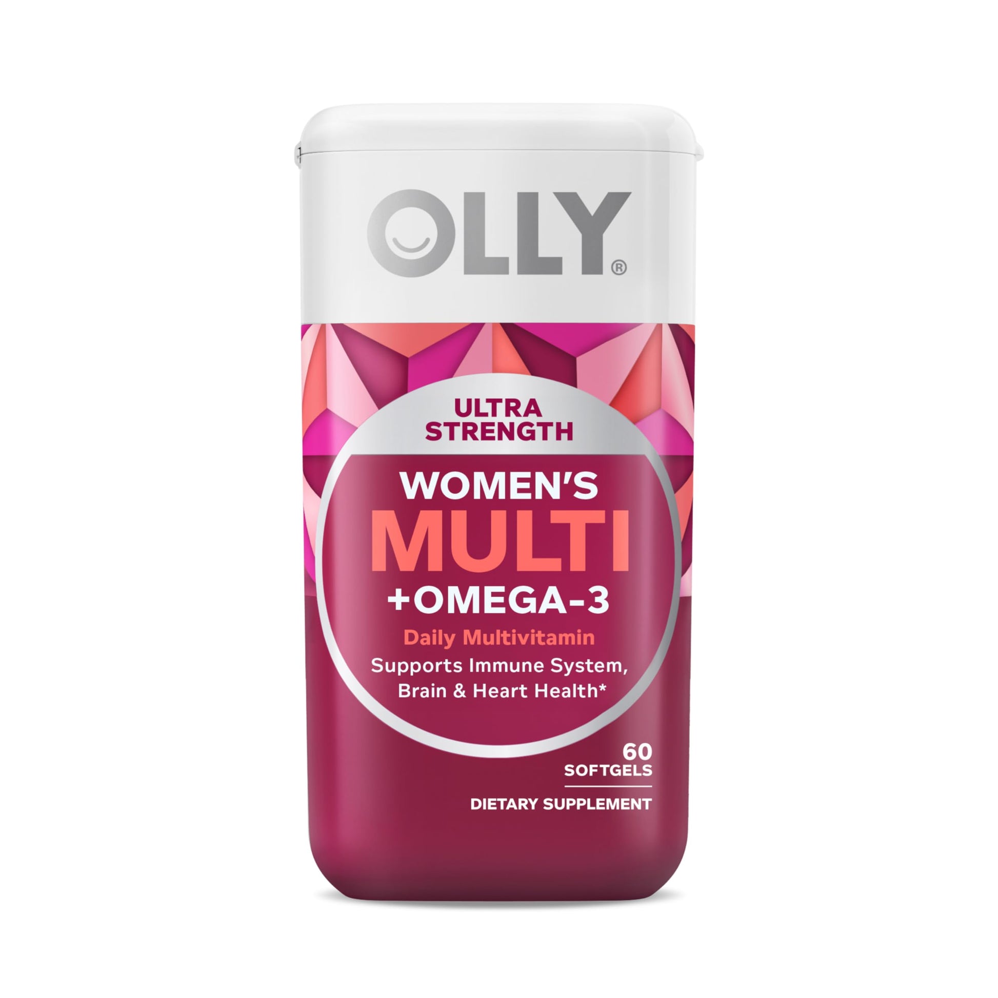 OLLY Ultra Strength Women's Multi Softgels 60 Count
