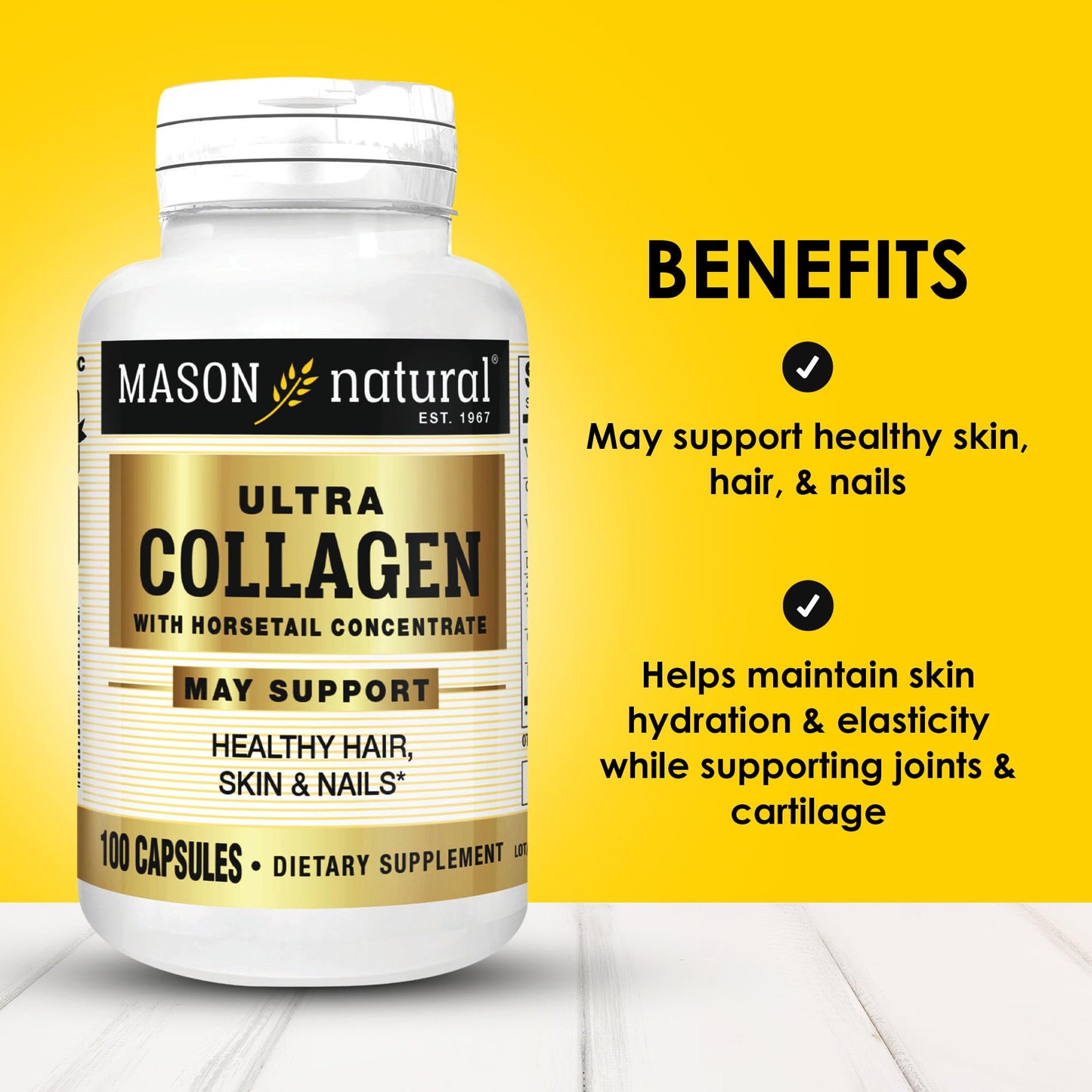 Mason Natural Ultra Collagen Capsules 100 Count