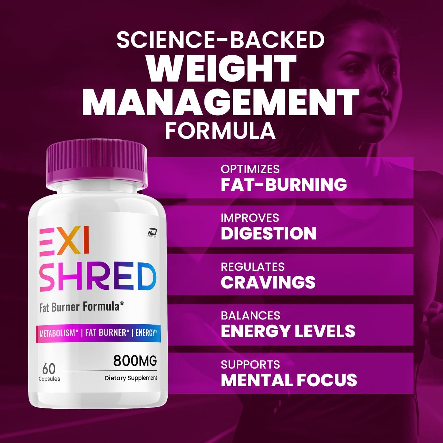 Indelo Exishred Capsules 60 Capsules