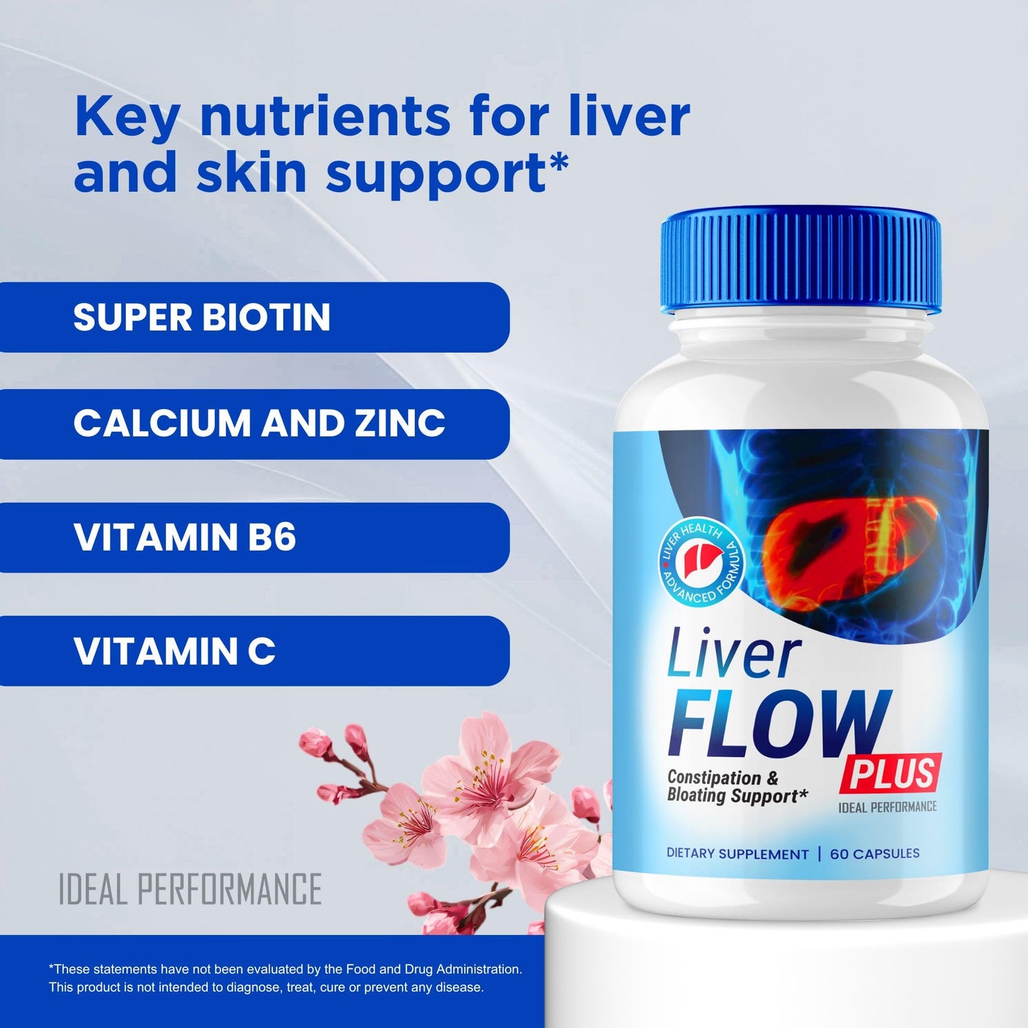 Ideal Performance Liver Flow Plus Capsules, 300 Capsules