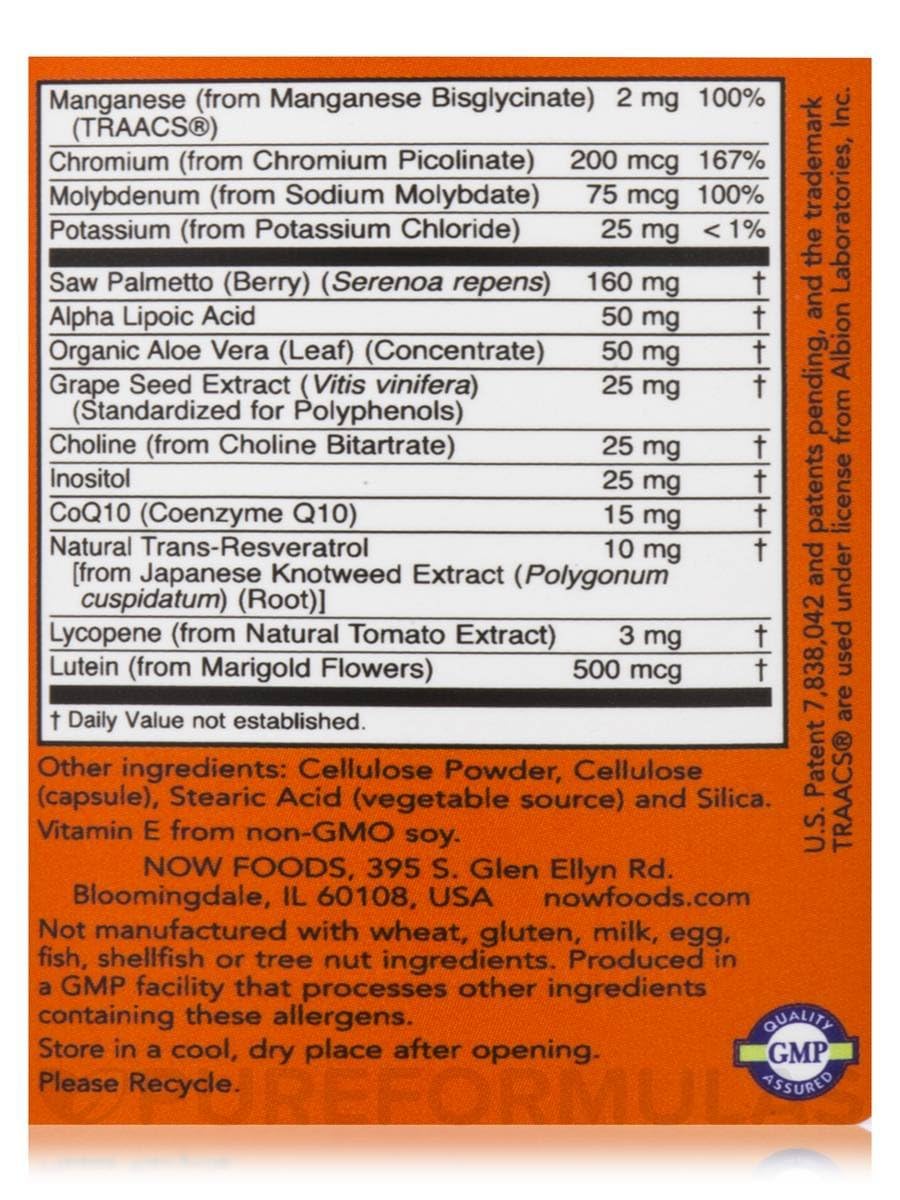 NOW Foods ADAM Superior Men's Multivitamin Capsule 1 Count