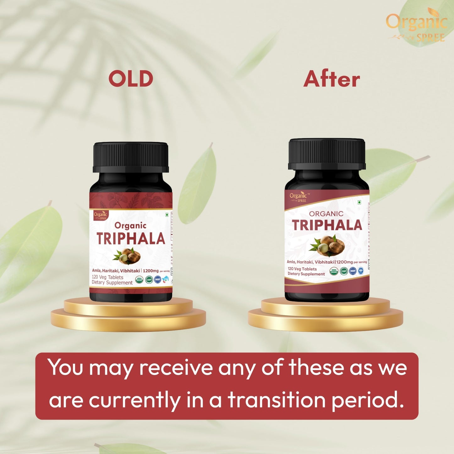 Organic Spree Triphala Tablets 120