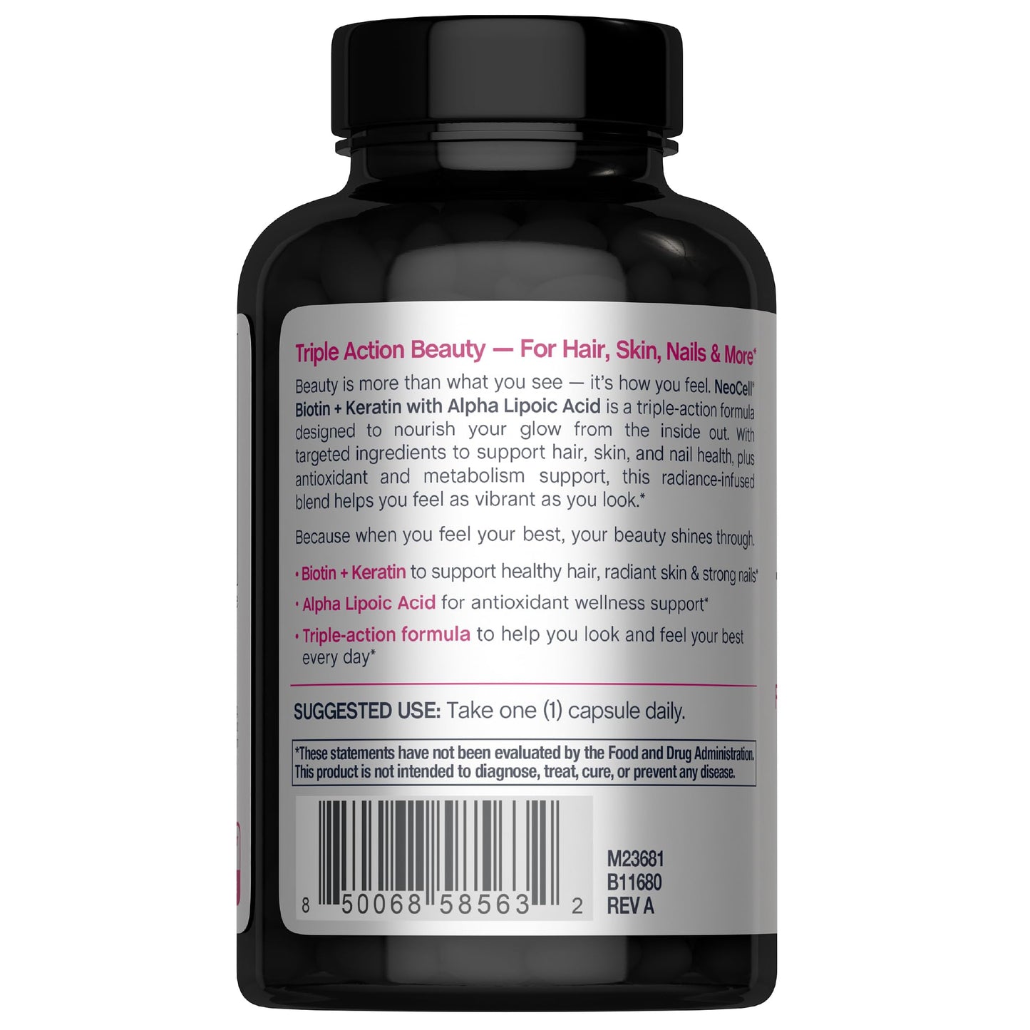 NeoCell Biotin Complex Hair, Skin & Nails Capsules 90 Count
