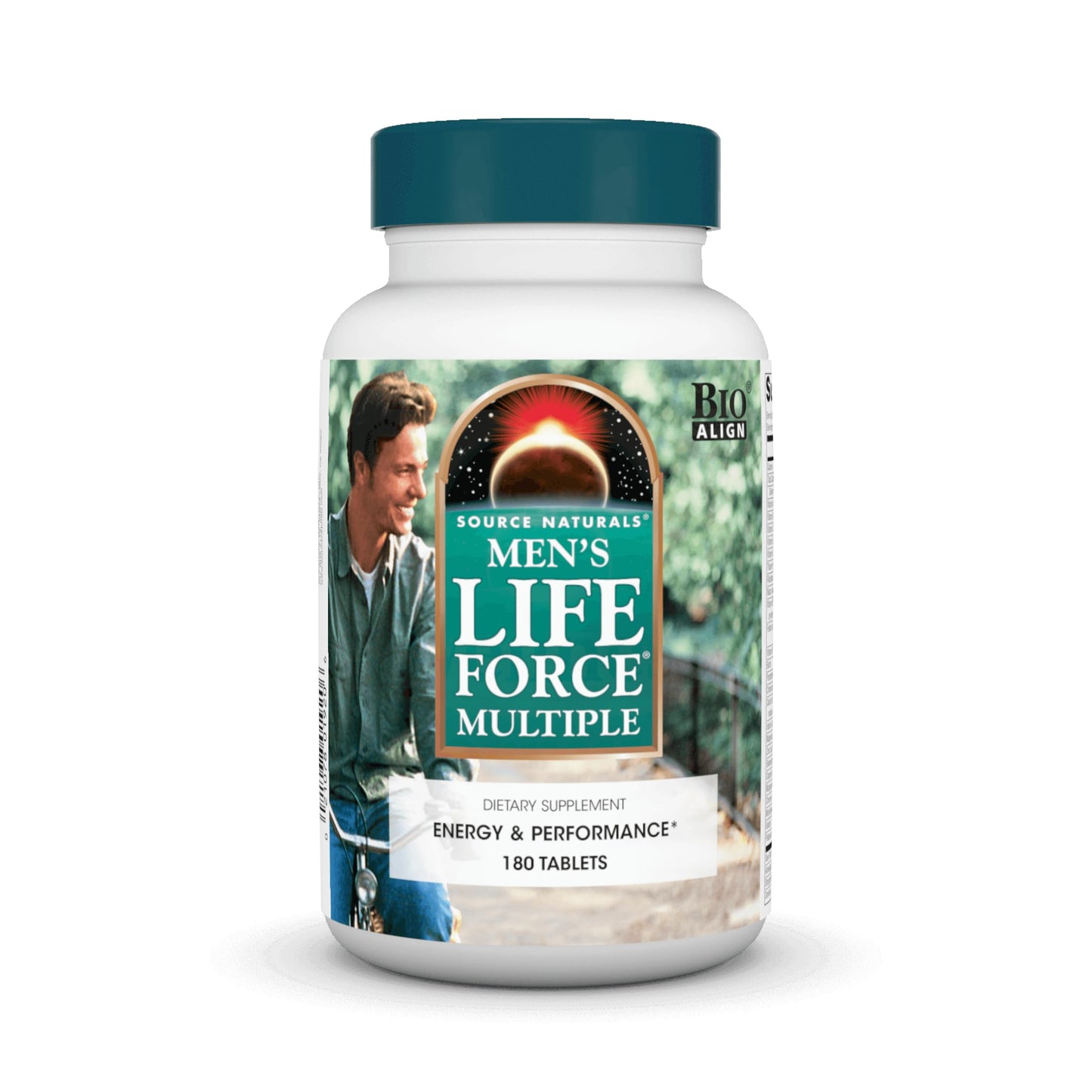 Source Naturals Men's Life Force Daily Multivitamin & Immune Health Supplement Tablets, 180 Count
