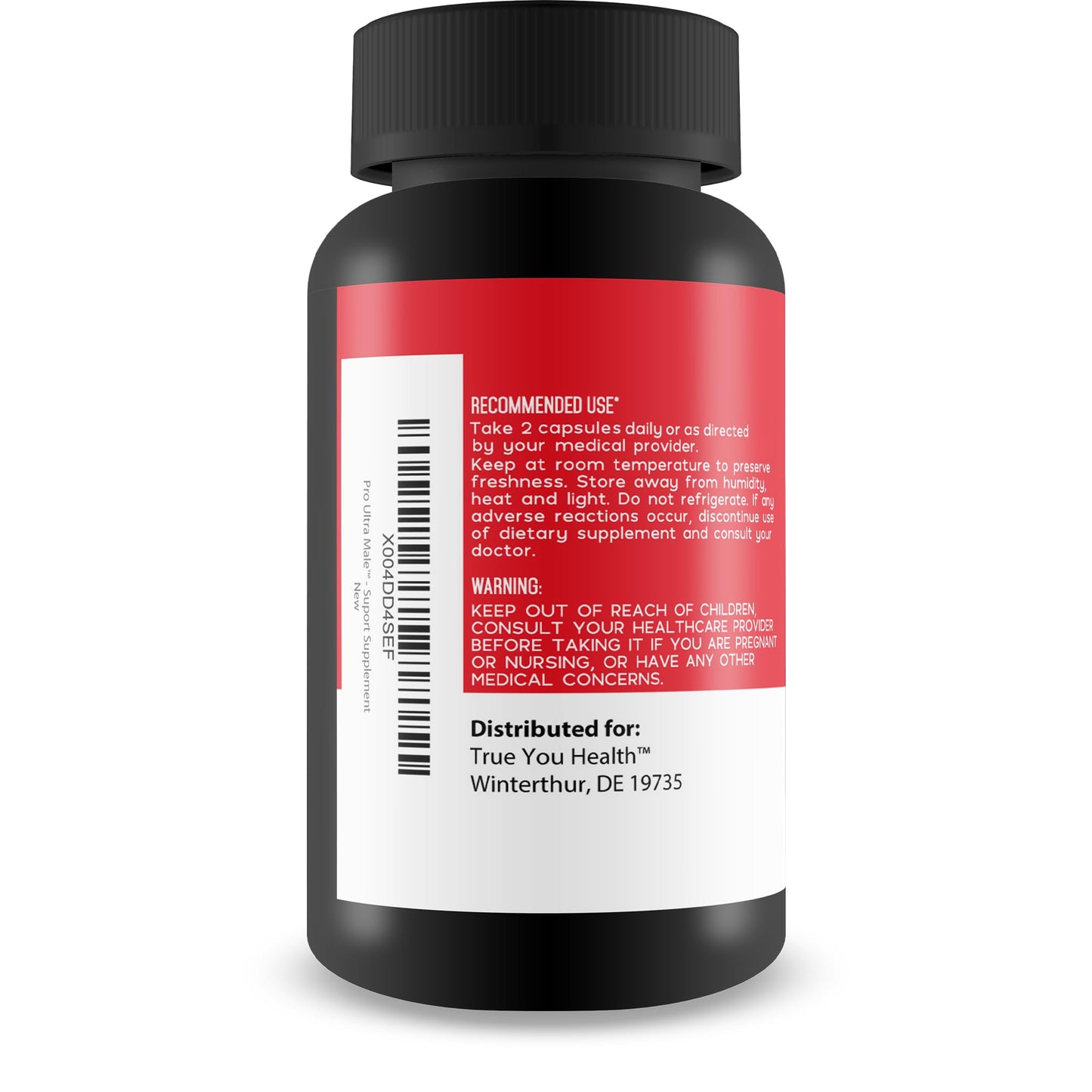 True You Health Pro Ultra Male Blood Flow Support Capsules, 60 Count