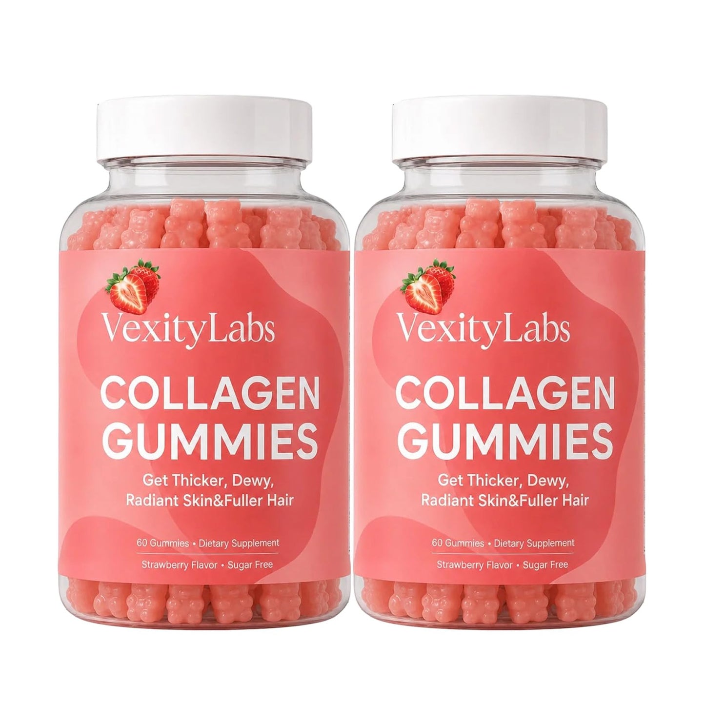 Xarewx Vexity Labs Collagen Gummies, 60 Count
