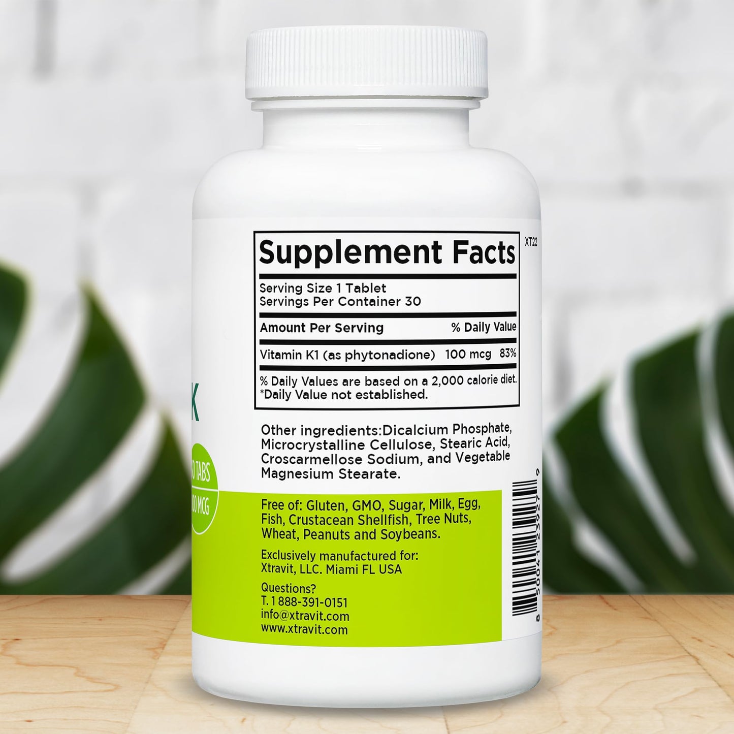 Xtravit Vitamin K1 Supplement, 30 Tablets
