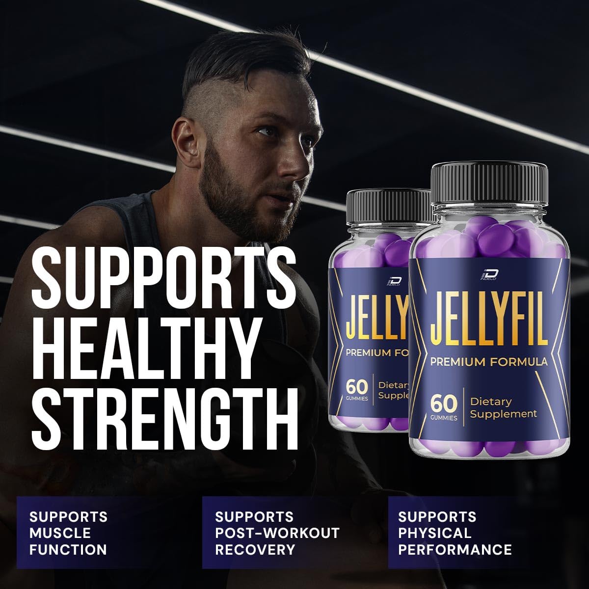 Indelo Jellyfil Gummies Advanced Formula 60 Gummies