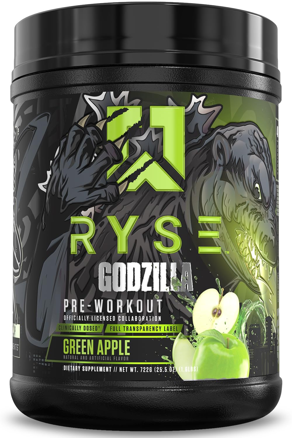 RYSE Up Supplements Godzilla X Noel Deyzel Pre Workout Powder 25.6