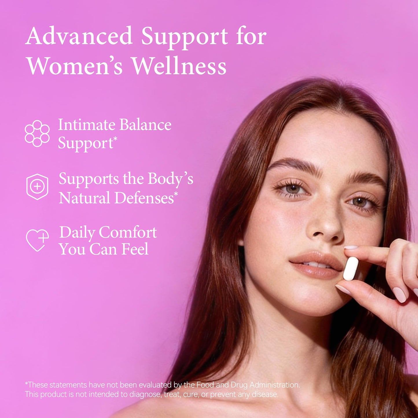 LAIFE Premium Vaginal Probiotics for Women, 10B CFU + Urolithin A for Vaginal Health, Supports pH Balance, Complete Feminine Wellness & Daily Vitality, Capsule, 60