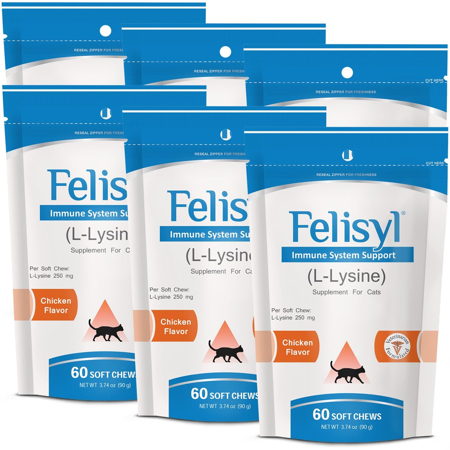 Pet Health Solutions L-Lysine for Cats Tablets, 1 Tablet