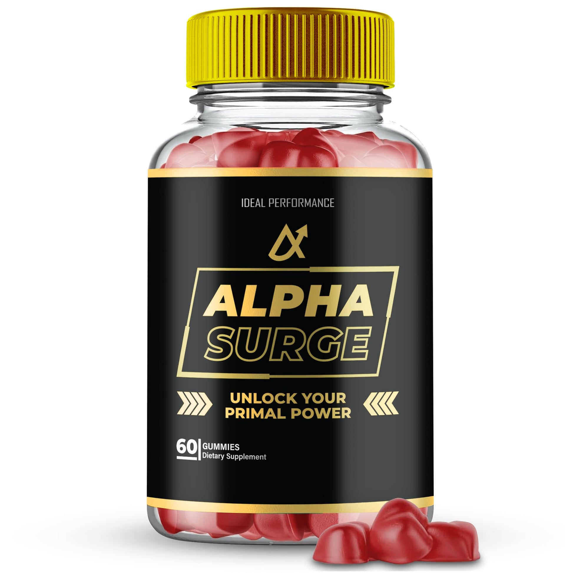 IDEAL PERFORMANCE Alpha Surge Gummies Gummy 60 Count