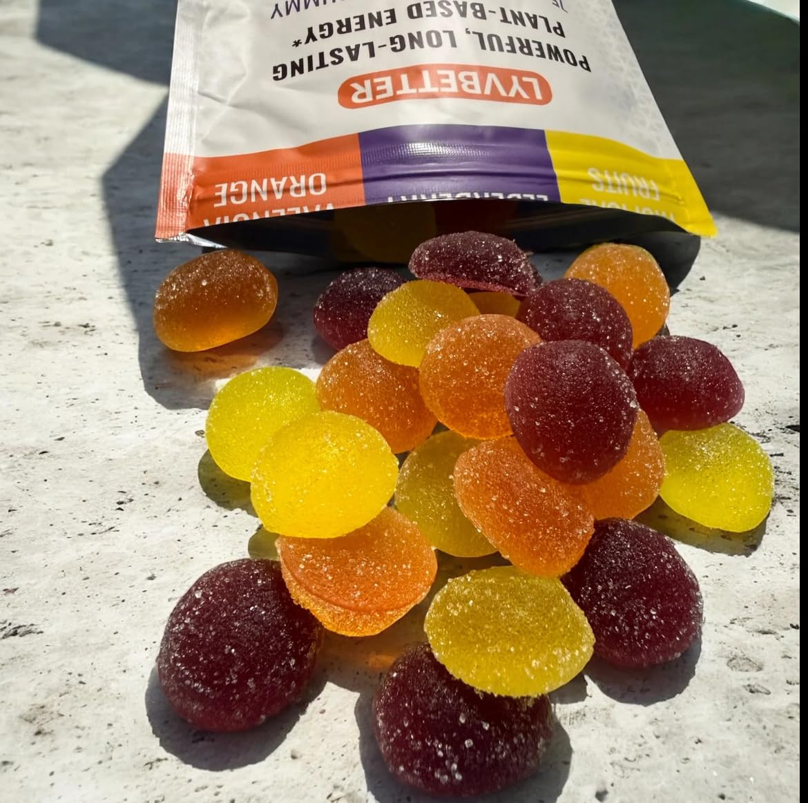 Lyvbetter Energy Gummies, 15 Gummies