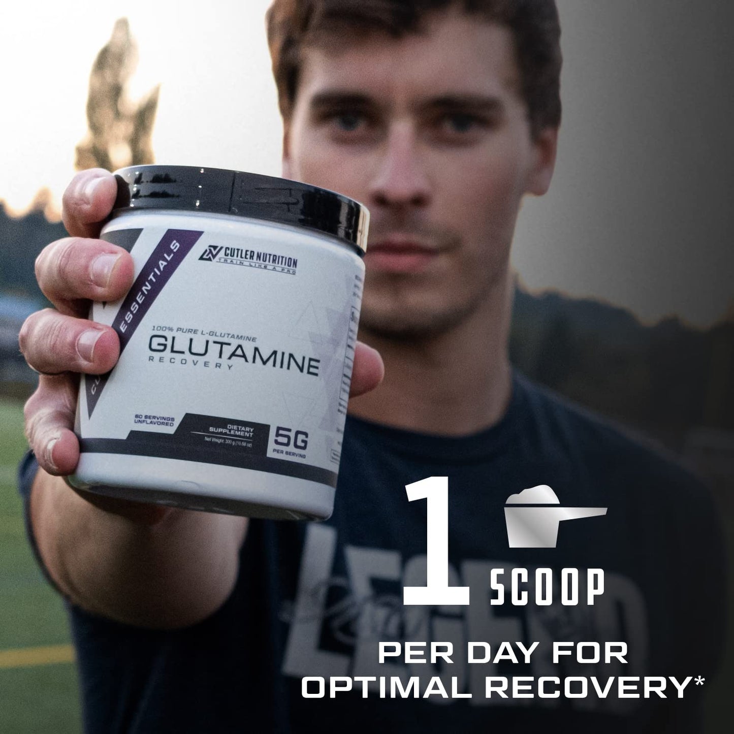 Cutler Nutrition L-Glutamine Powder 10.58 Ounce