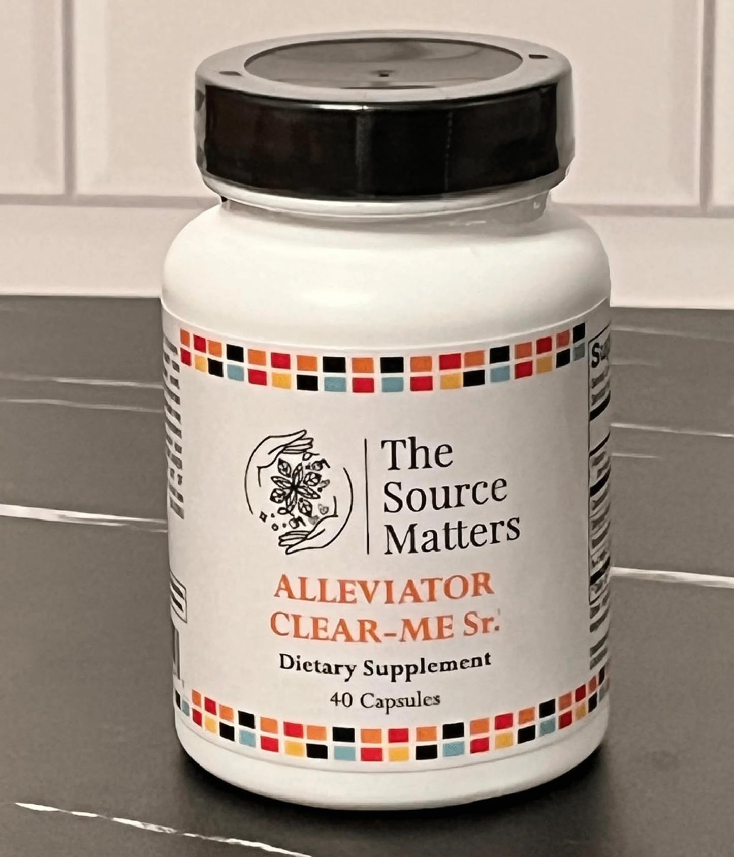 THE SOURCE MATTERS Alleviator Clear-ME SR Seasonal Allergy Relief and Immune Support Capsules, 40 Count