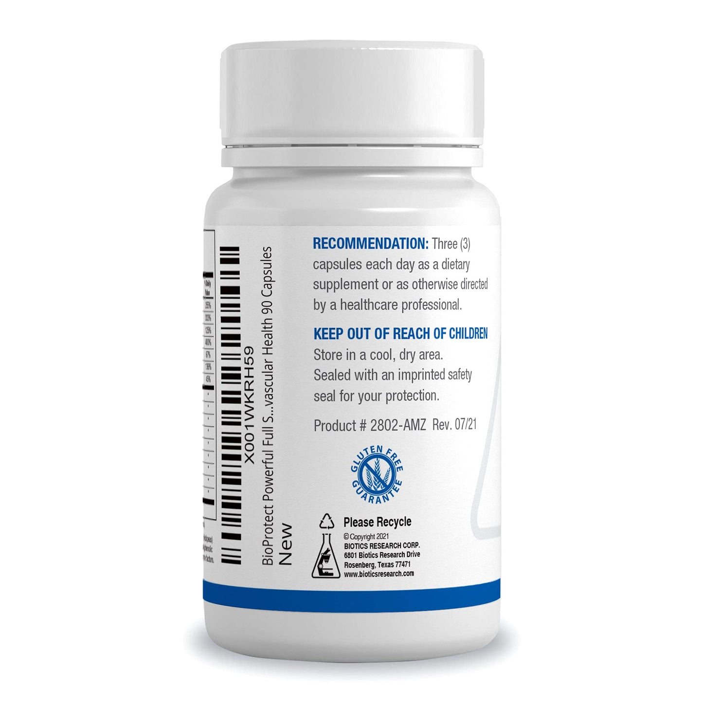 Biotics Research BioProtect Plus Capsules 90 Count
