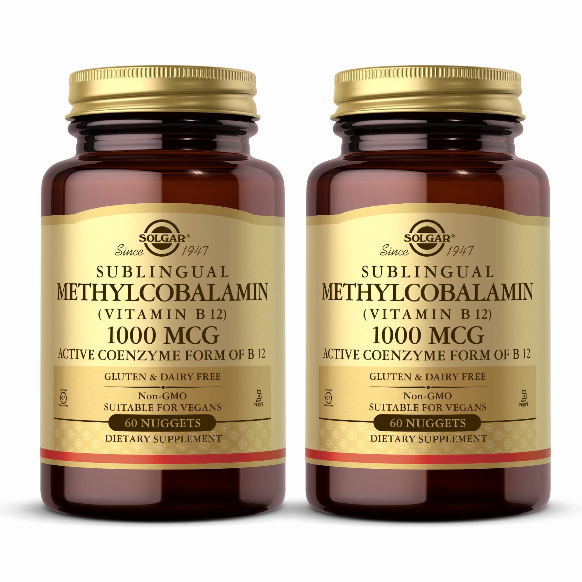 Solgar Methylcobalamin (Vitamin B12) 1000 mcg Capsules, 120 Count