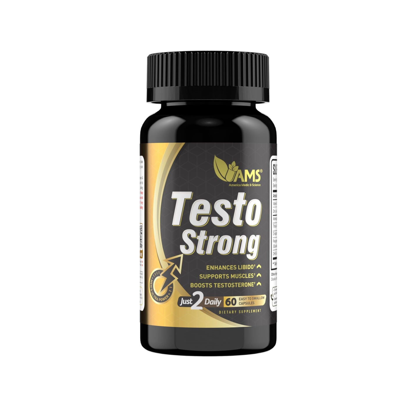 America Medic & Science Testo Strong Capsule, 60 Count