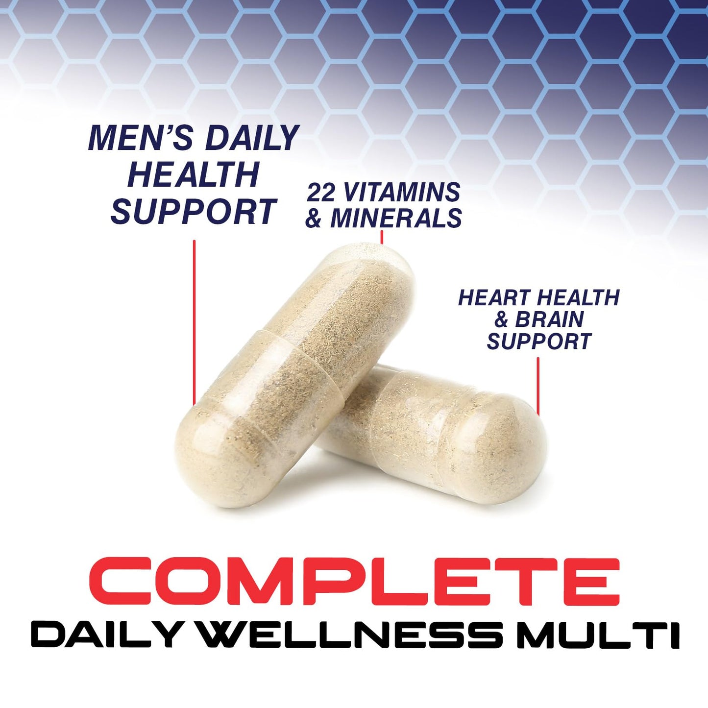 SILVERONYX Multivitamin for Men Capsule, 60 Count