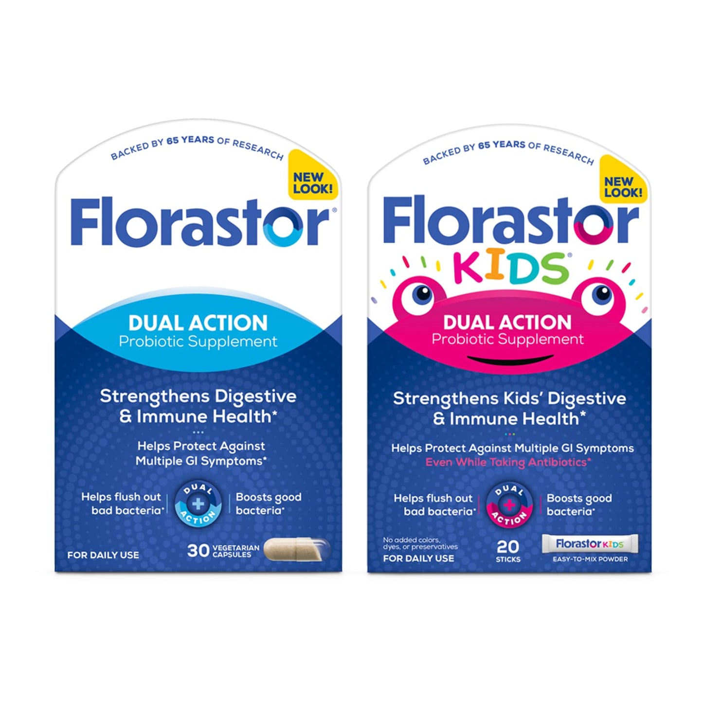 Florastor Family Probiotic Bundle, 30 ct