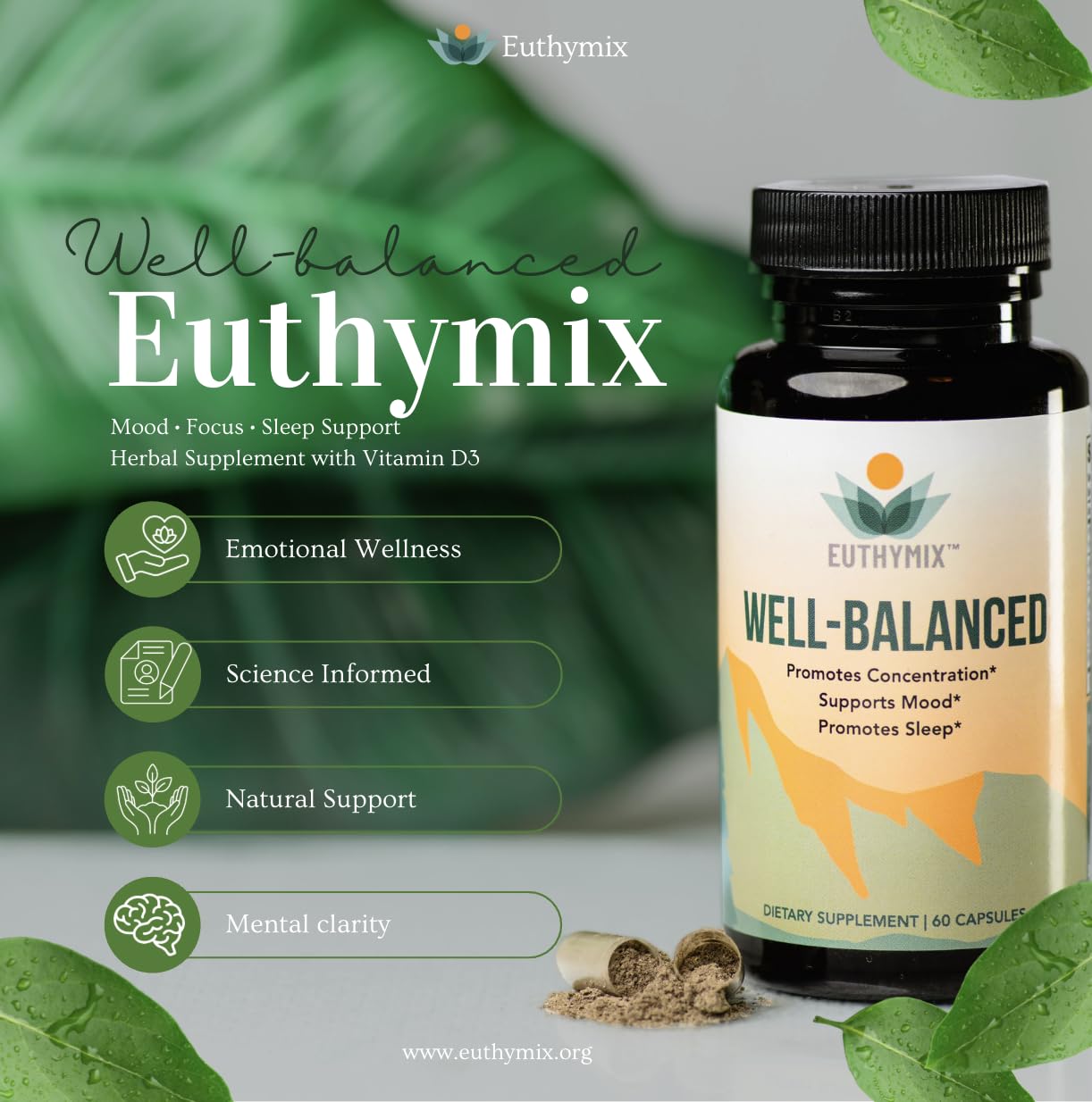 Euthymix Well Balanced 60 Capsules