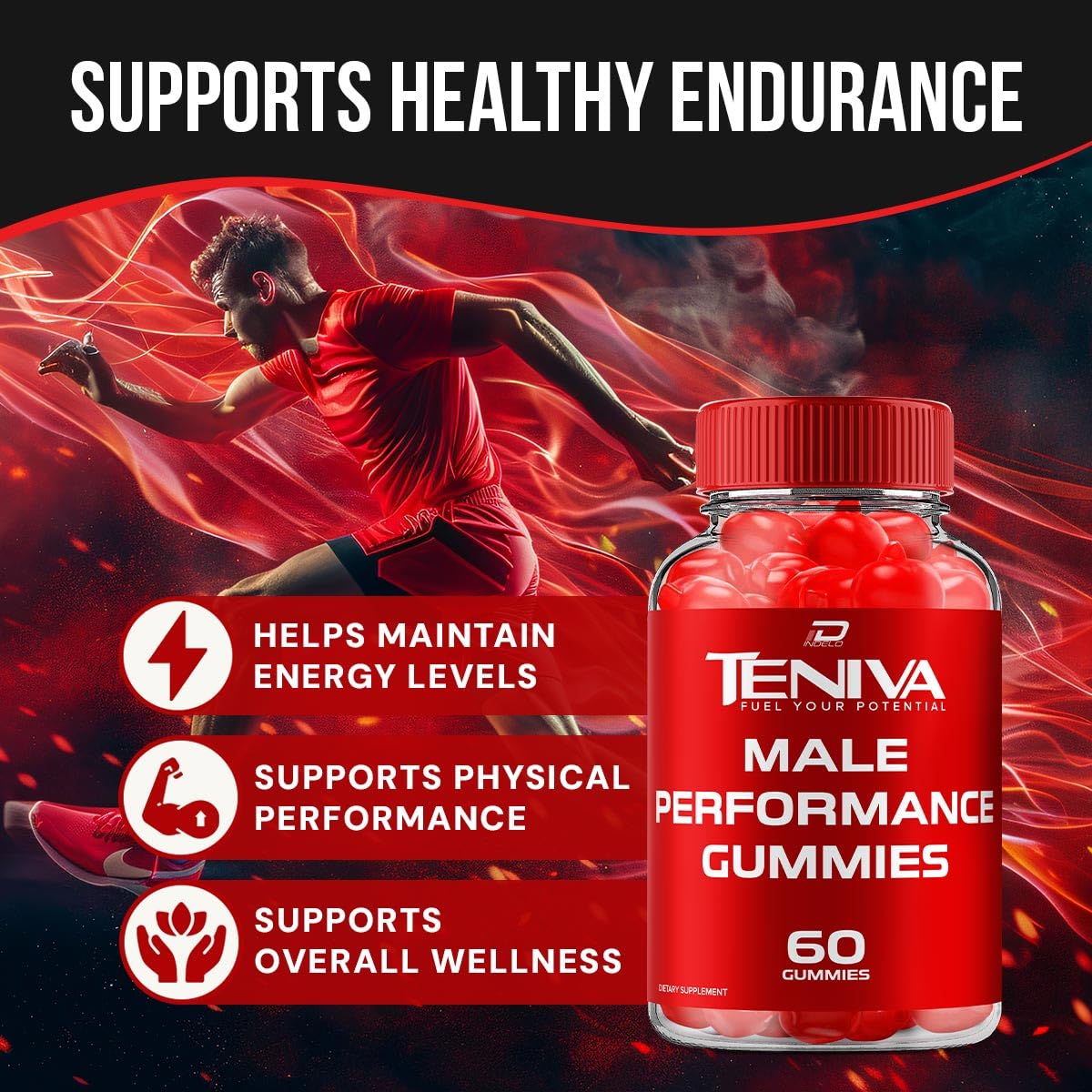 Indelo Teniva Multivitamin Gummies 60 Gummies