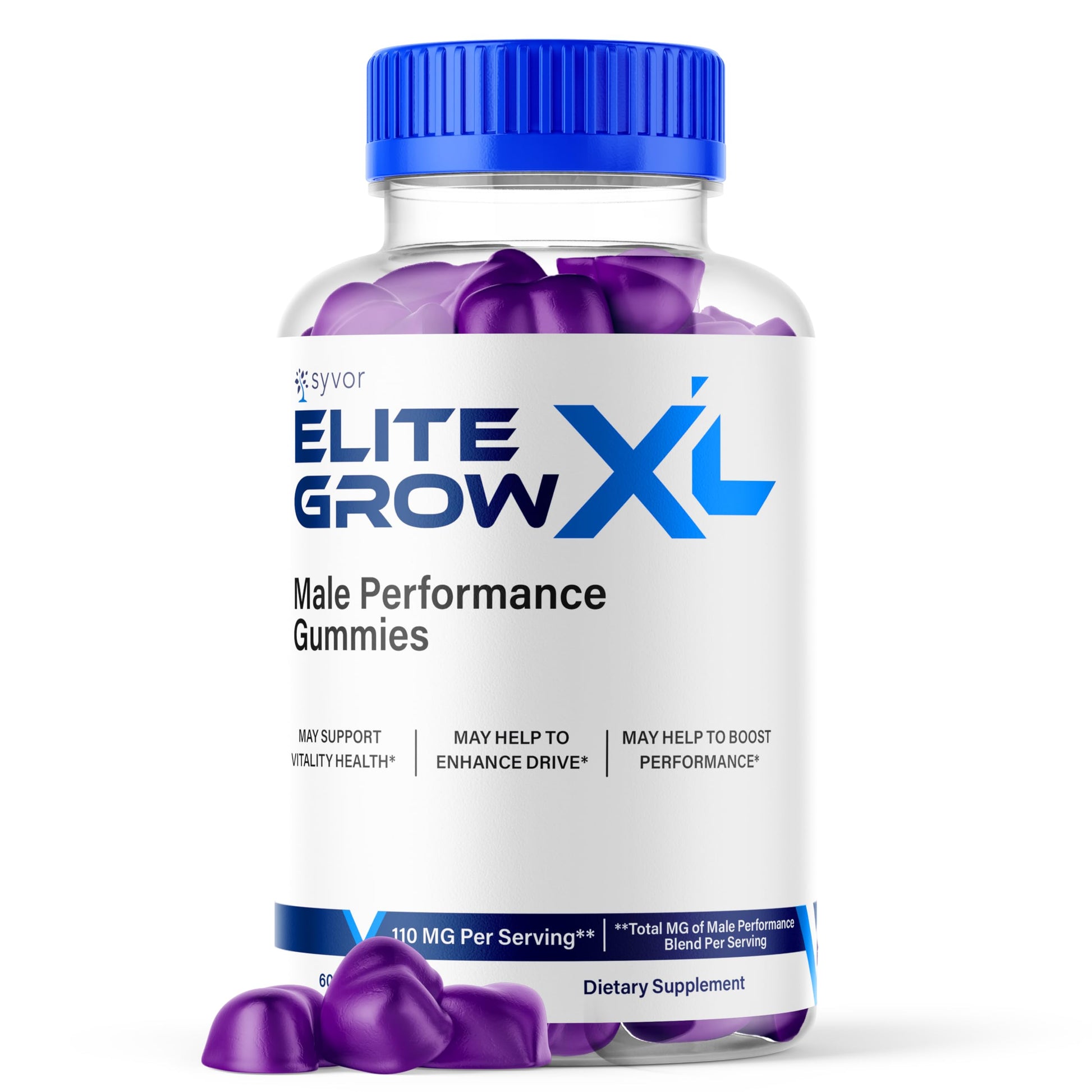 Syvor Elite Grow XL Gummies 60 Count