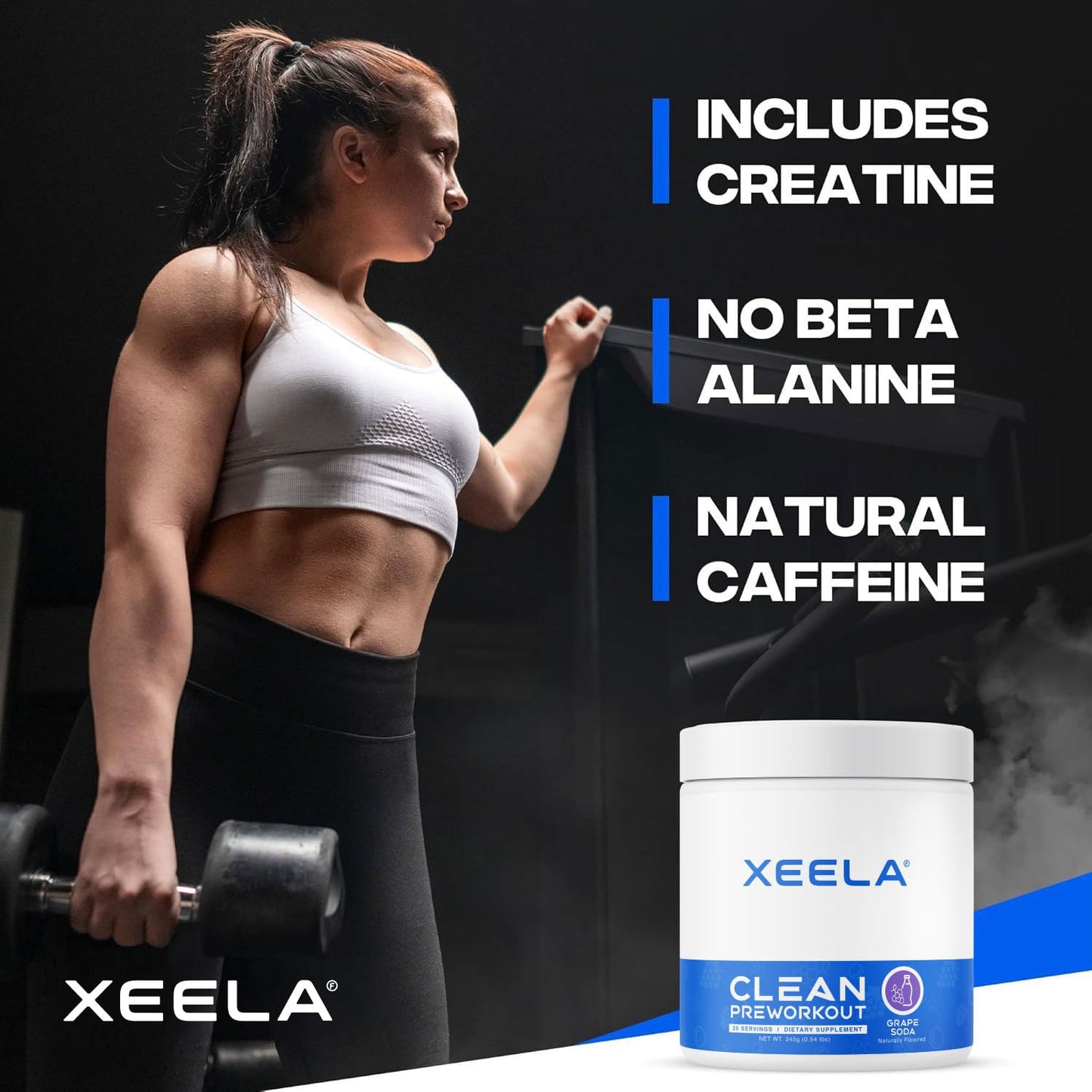 XEELA Pre Workout Powder 9.03 oz