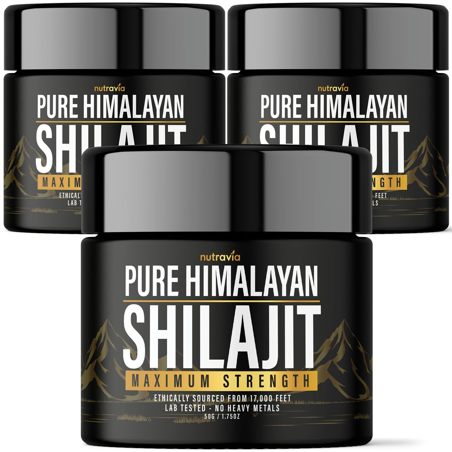 Nutravia Shilajit Capsule 3 Pack