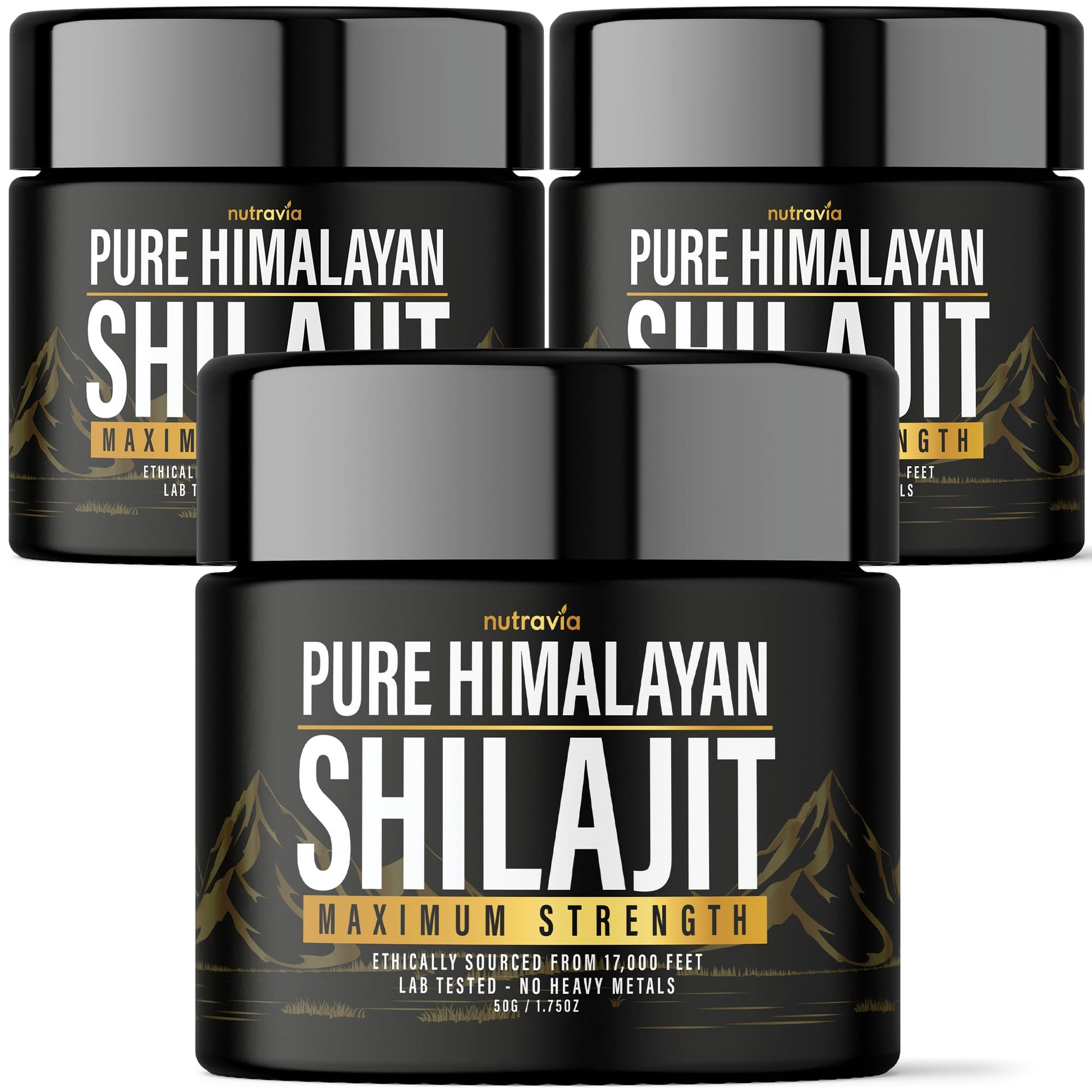 Nutravia Shilajit Capsule 3 Pack