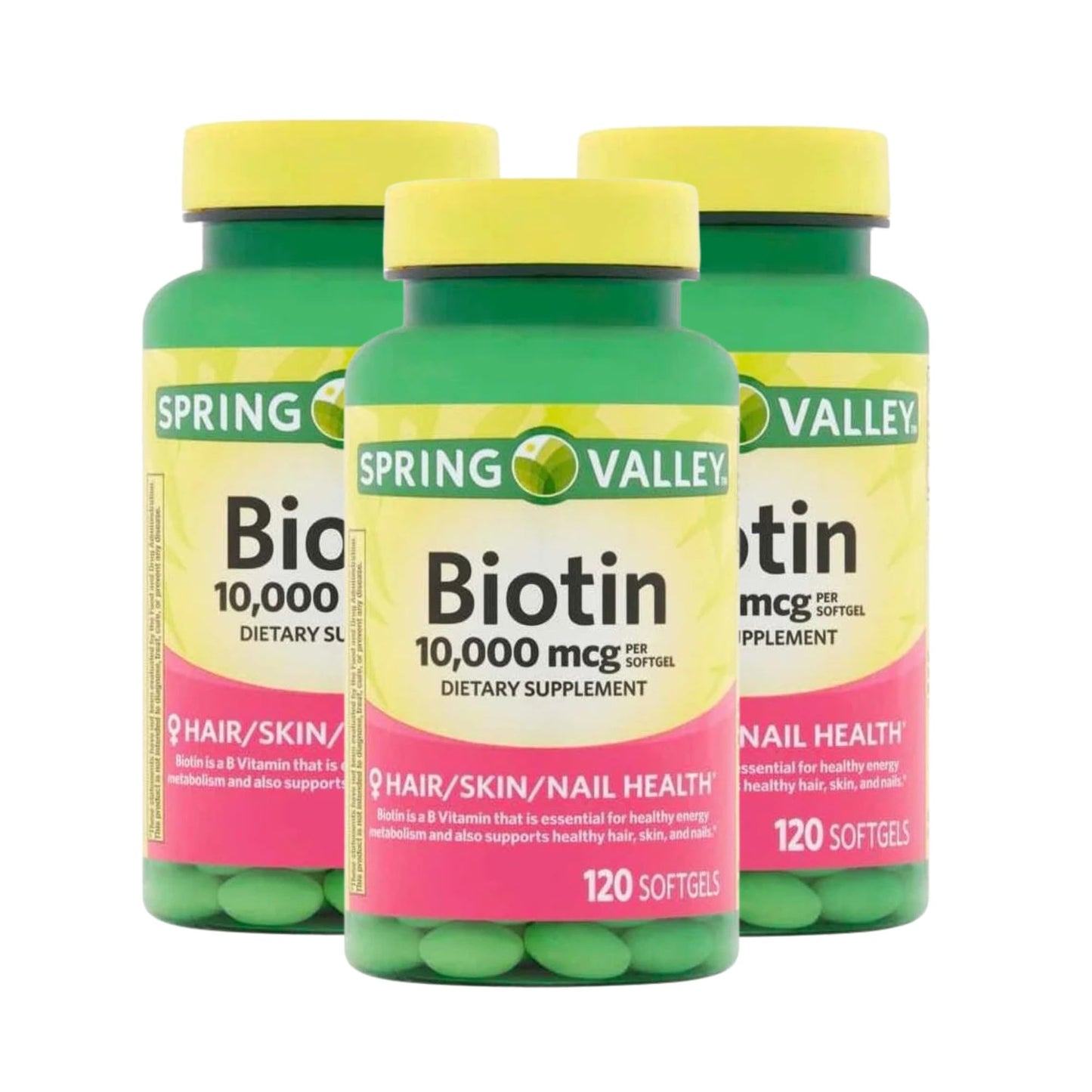 Unique Bundle Store Biotin 10,000 mcg Softgel, 120 Count