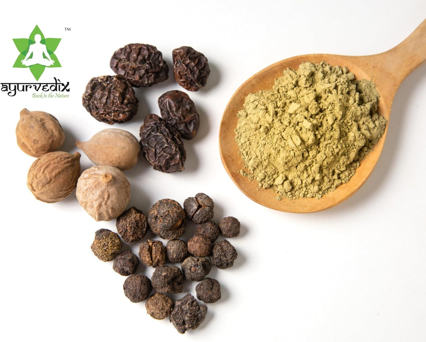 Ayurvedix Triphala Powder Herbal Supplement, 10.58 oz