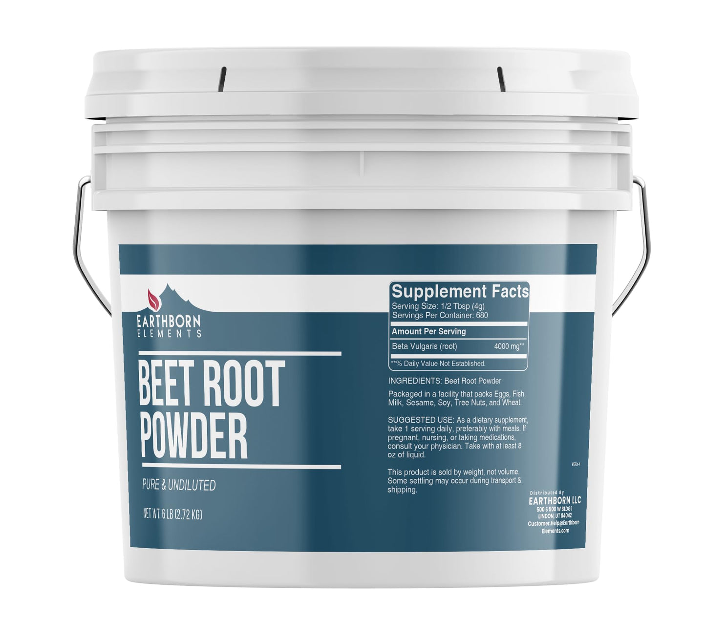 Earthborn Elements Beet Root Powder 96 Ounce
