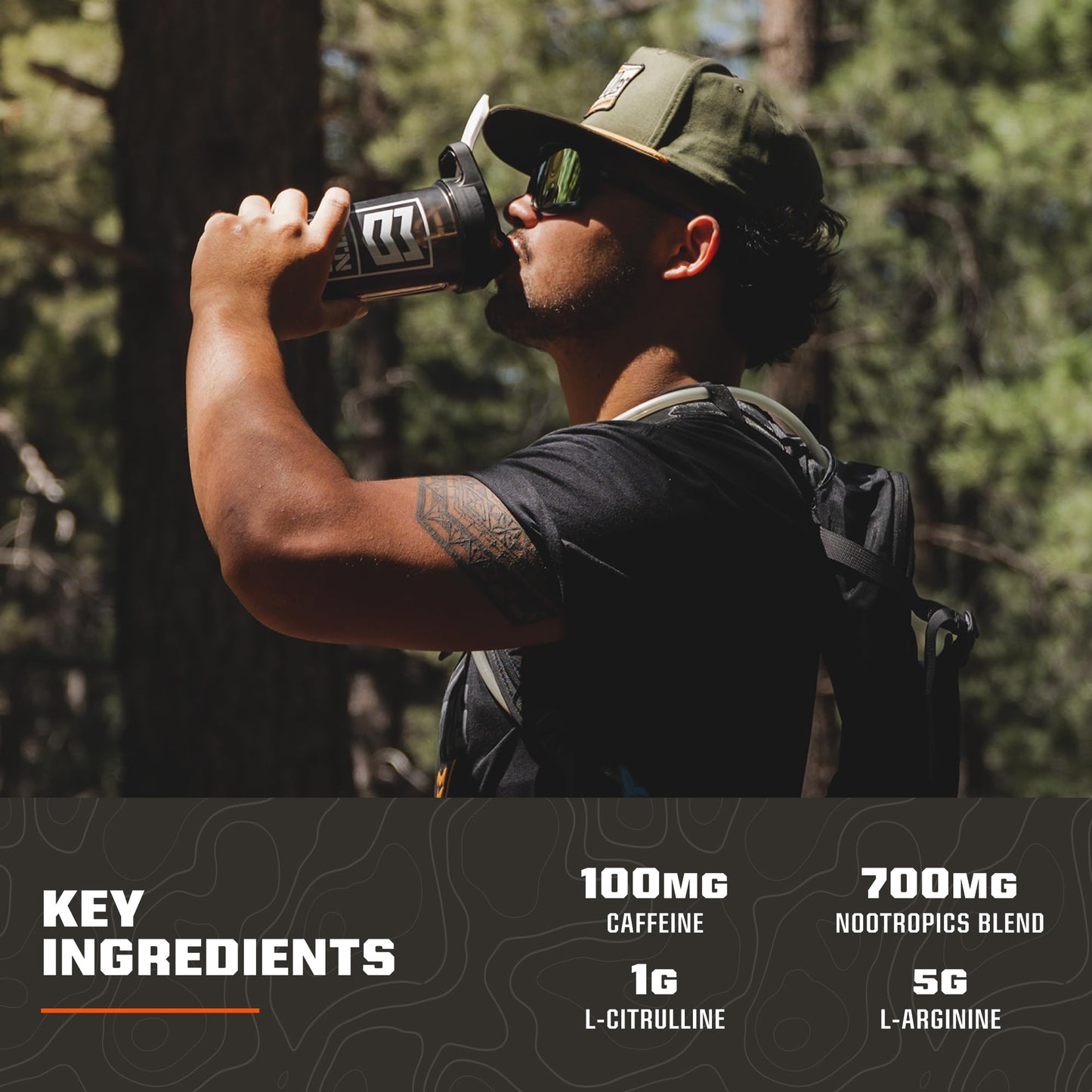 MTN OPS Ignite Lite Energy Powder Forest Berry 20.6