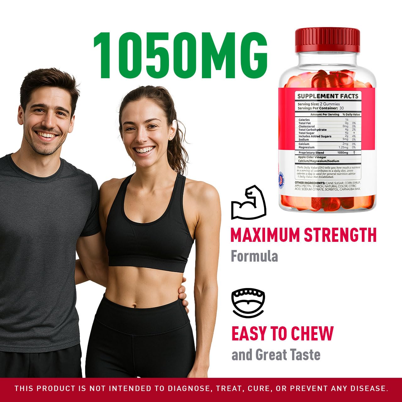 LIVORKA Duo Keto ACV Gummies 180 Gummies