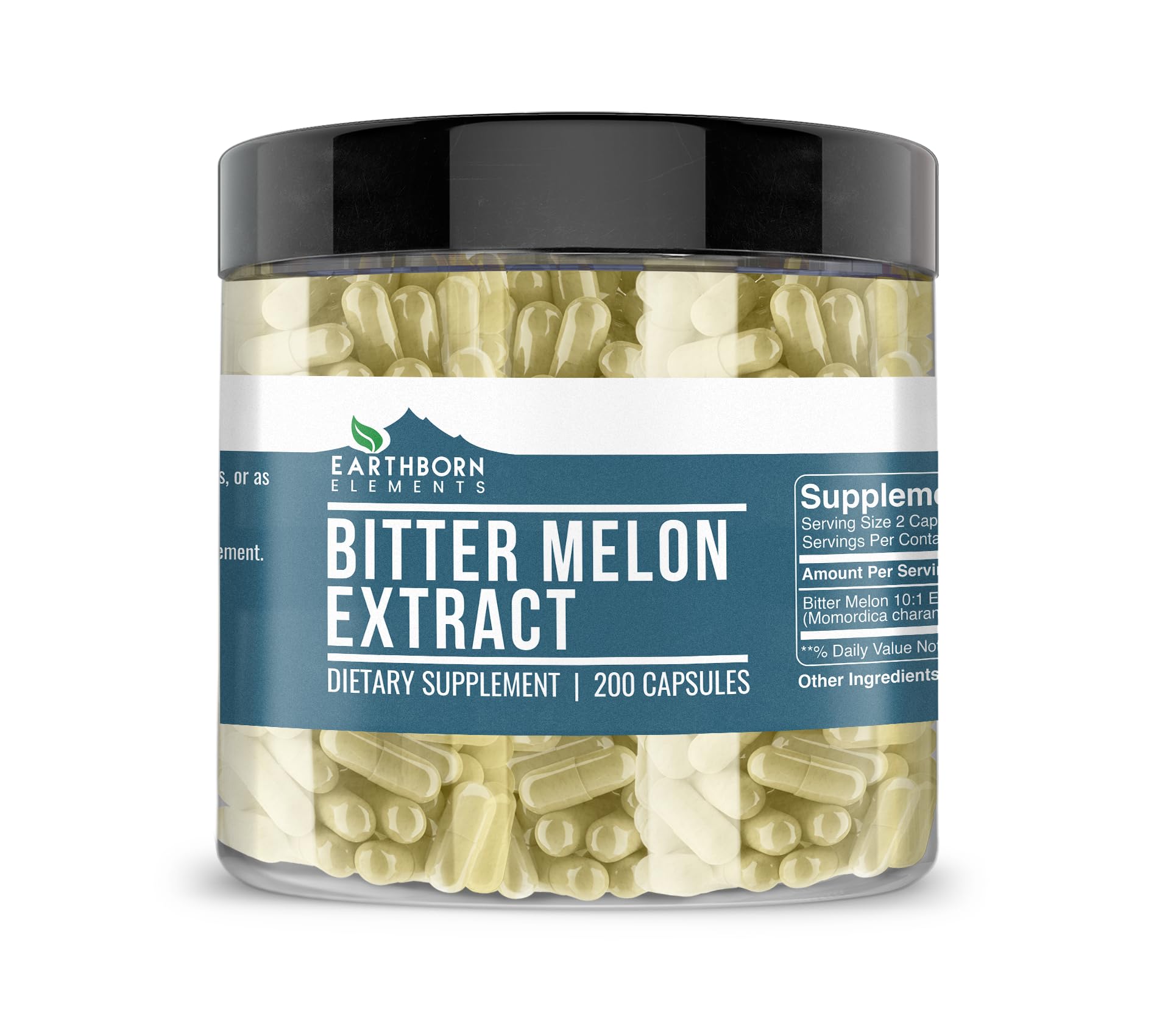 Earthborn Elements Bitter Melon Capsules, 200