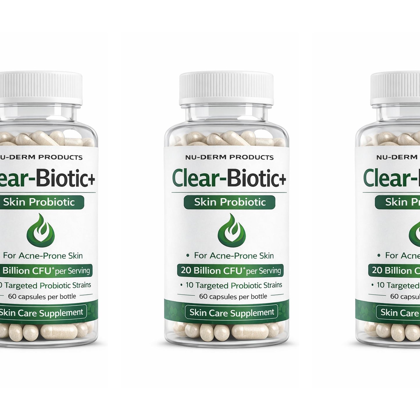 Unknown Clear Biotic Acne Vitamins Capsule, 60 Count