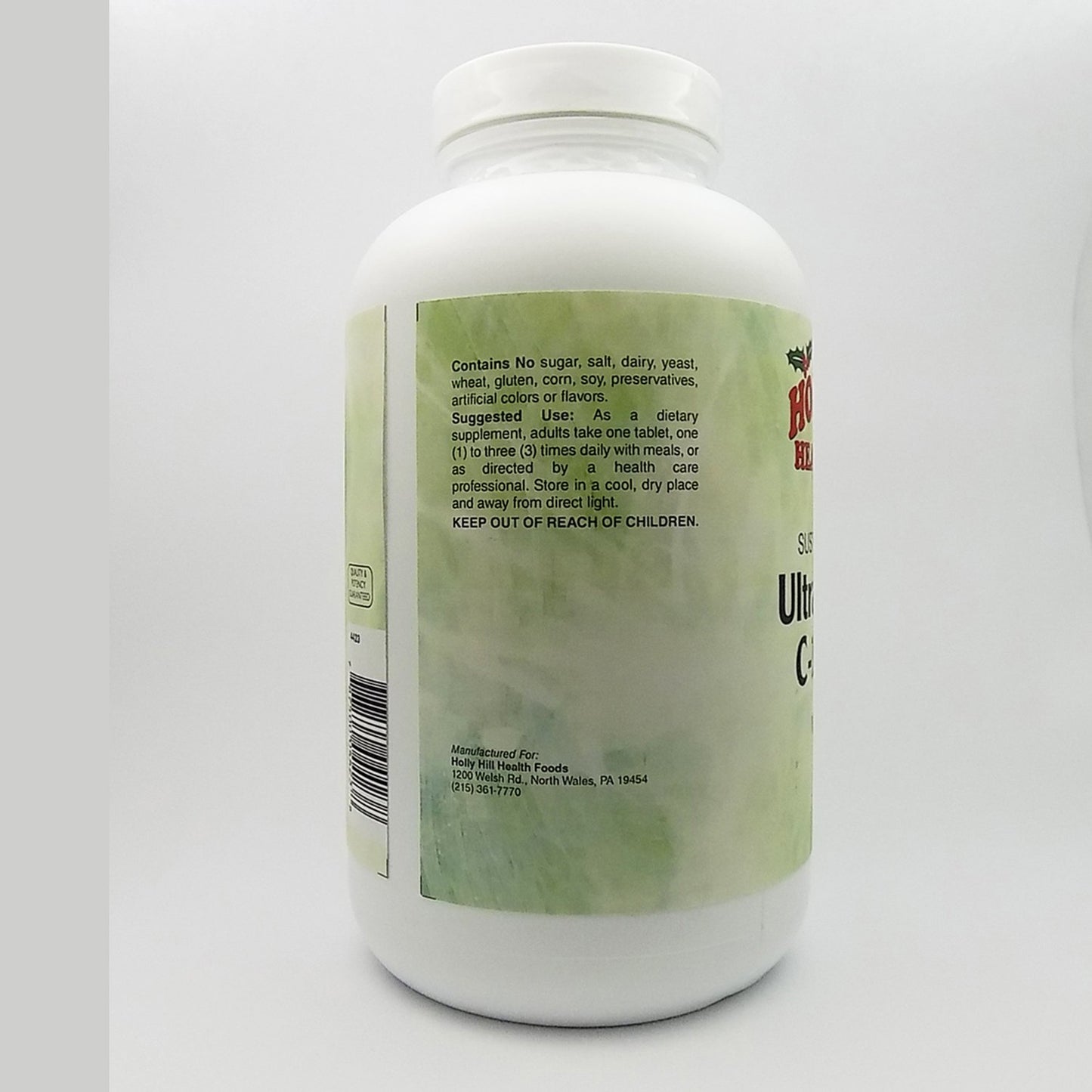 Holly Hill Health Foods Ultra Complex C 1000 MG 250 Tablets
