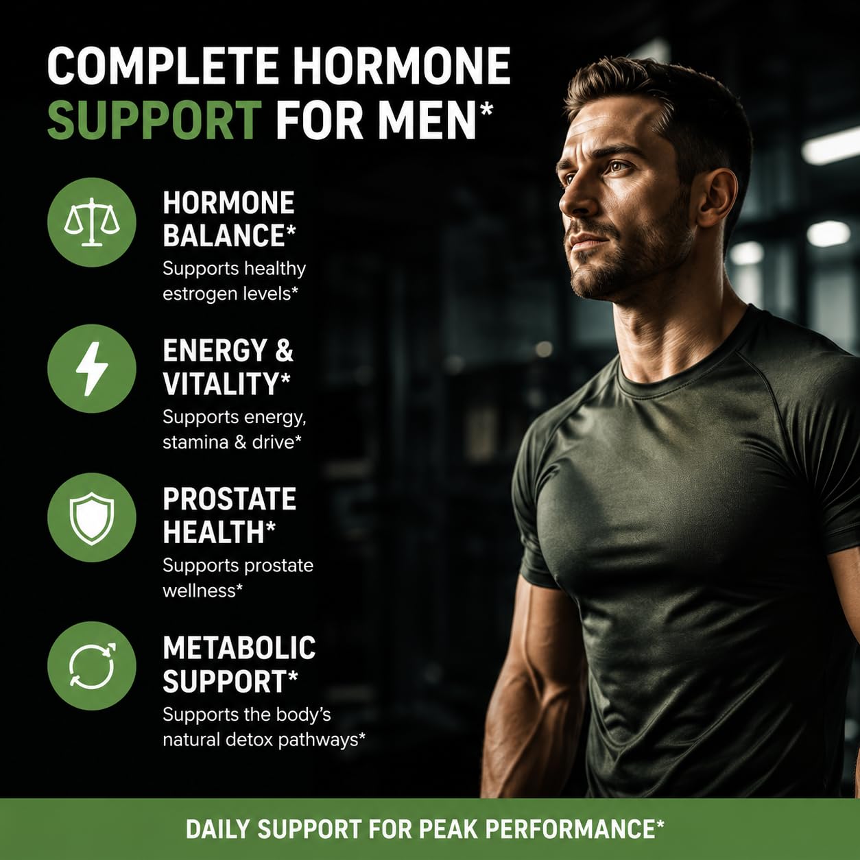 Fortematic DIM Supplement for Men 300mg with Calcium D-Glucarate, Sulforaphane & Broccoli Extract, Capsules, 60 Count