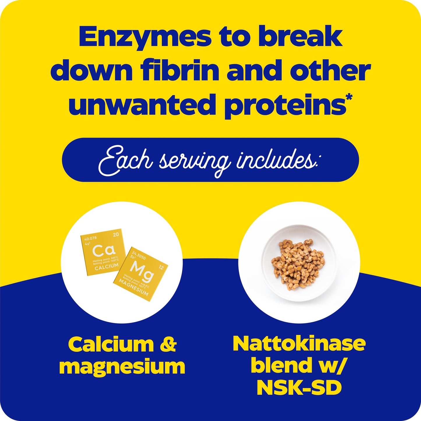 Enzymedica Natto-K Capsules 30 Count