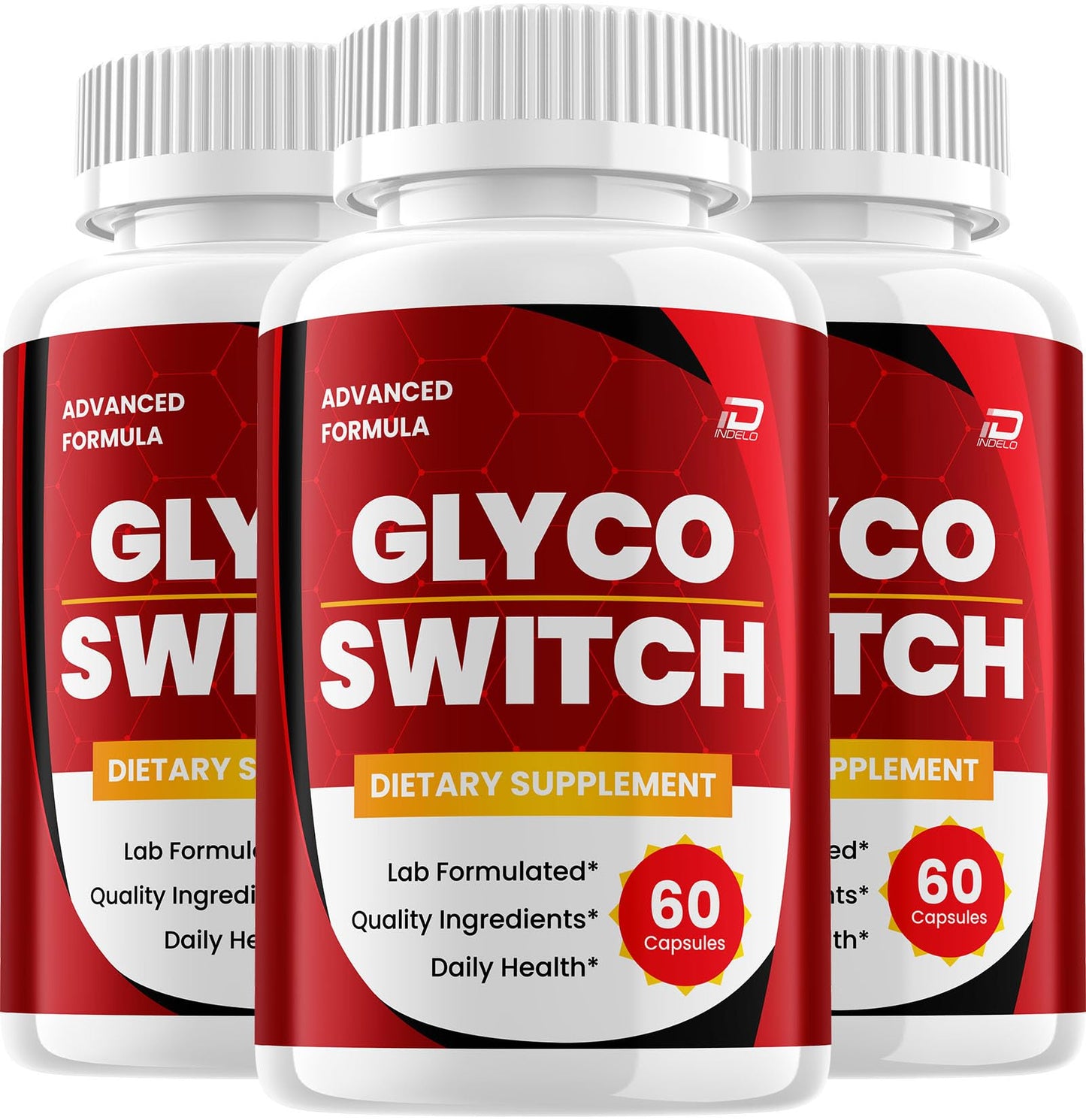 Indelo GlycoSwitch Natural Blend Daily Health Supplement Capsule 180