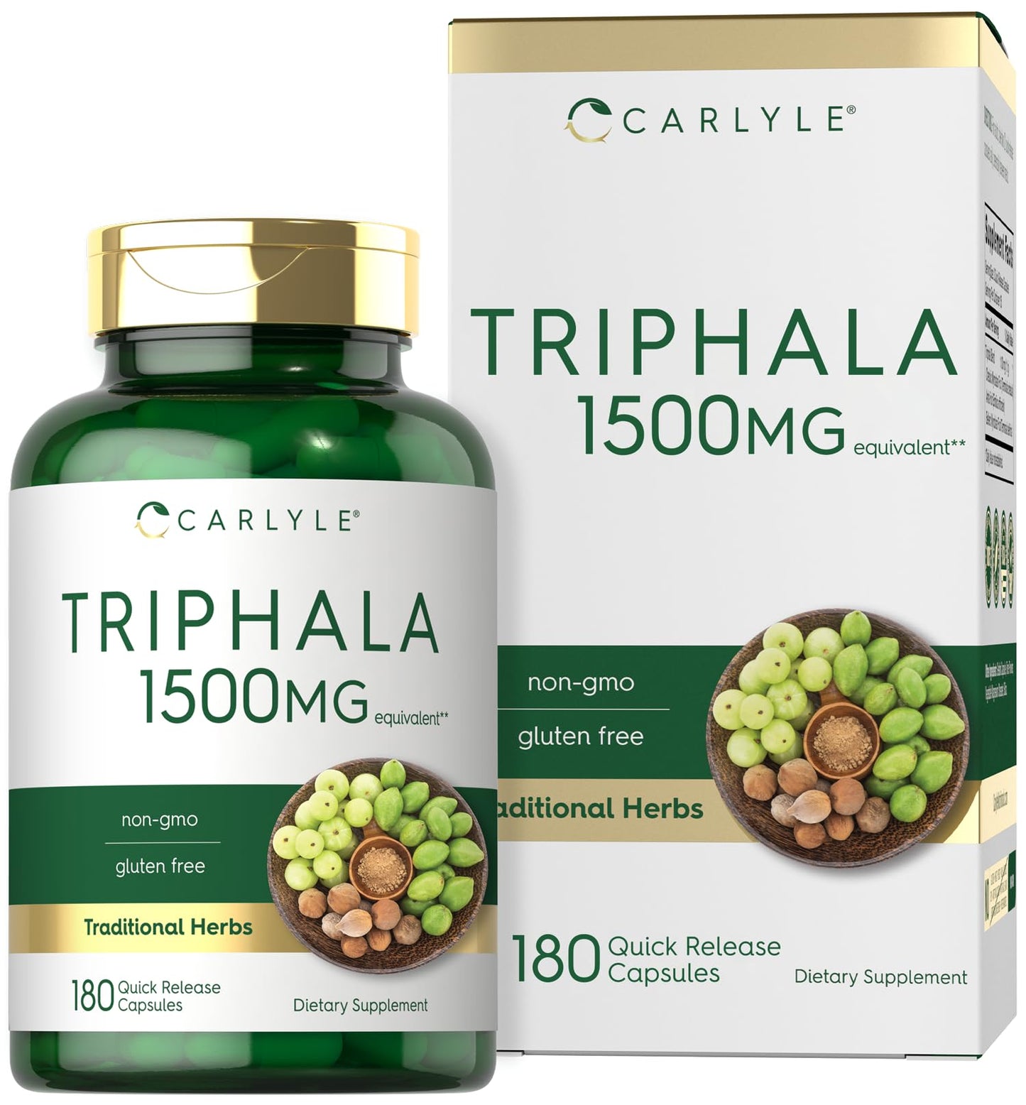 Carlyle Triphala Capsules 180 Count