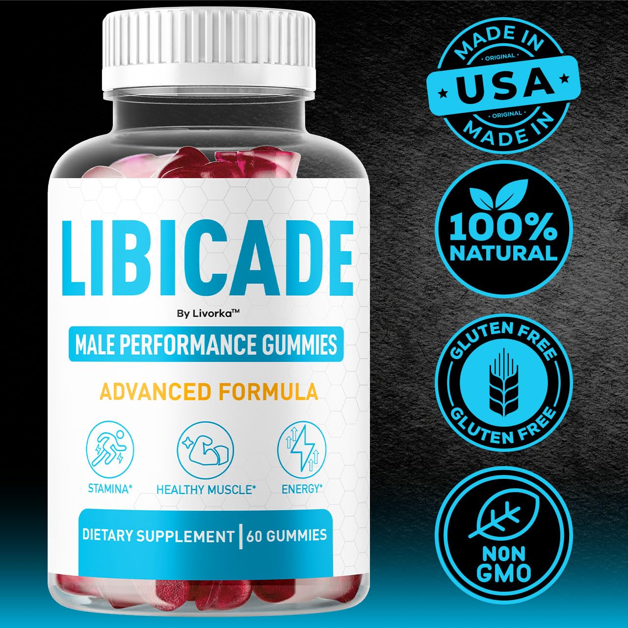 LIVORKA Libicade Gummies Gummy 180