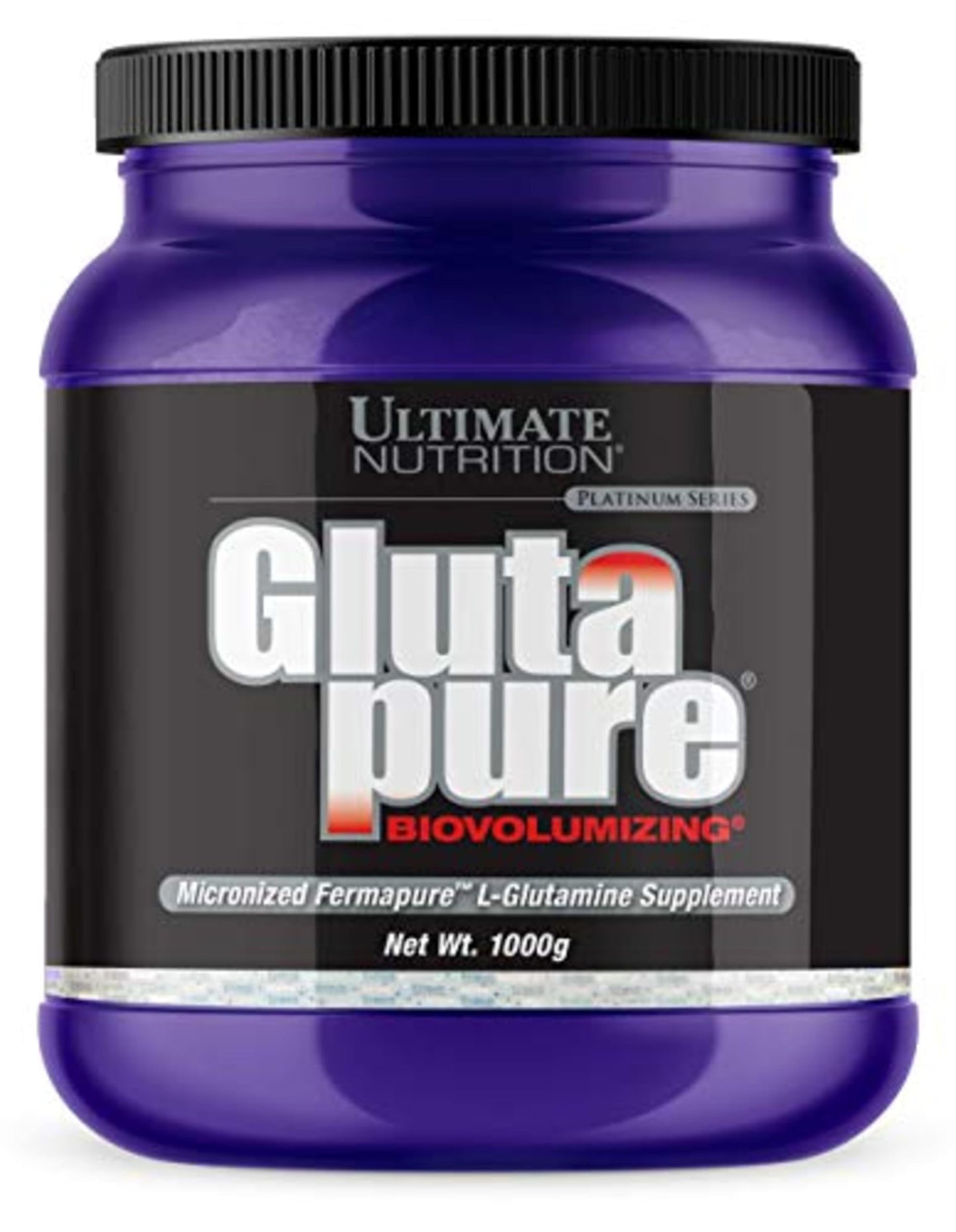 Ultimate Nutrition GlutaPure Micronized L-Glutamine Powder, 1000 g