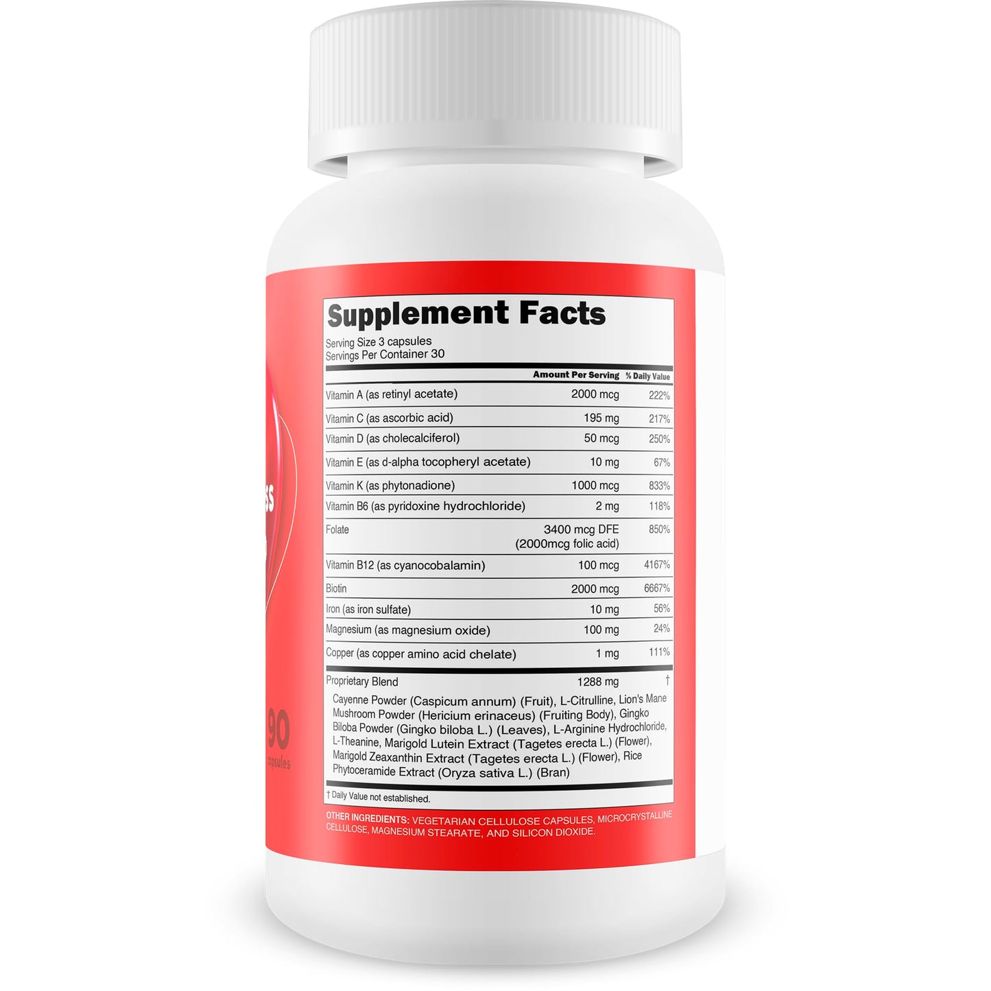 Happy Health Marketplace Blood Press Sure Pro With Magnesium 12 Capsules 90 Count