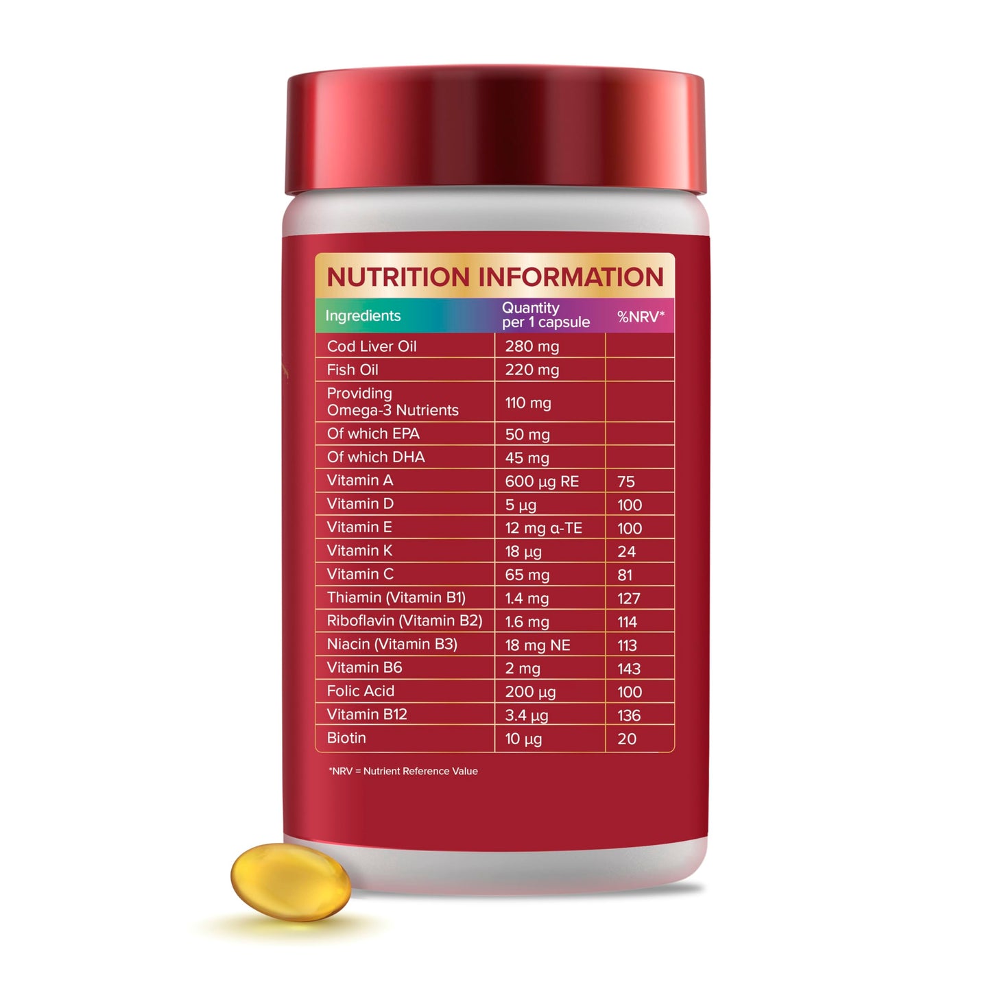 Sevenseas Cod Liver Oil and Multi Vitamins Capsules 90