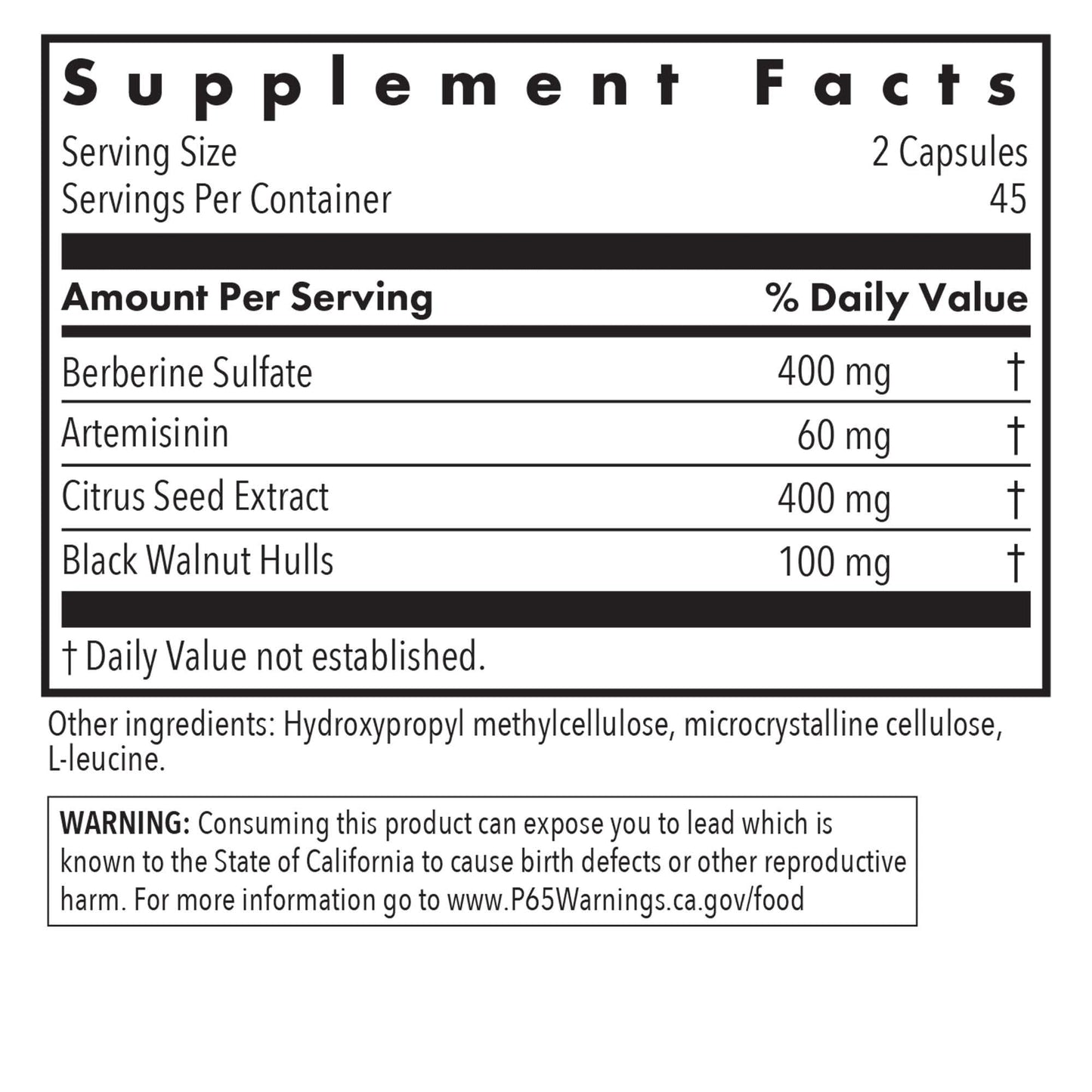 Allergy Research Group Tricycline Capsules, 90 Count