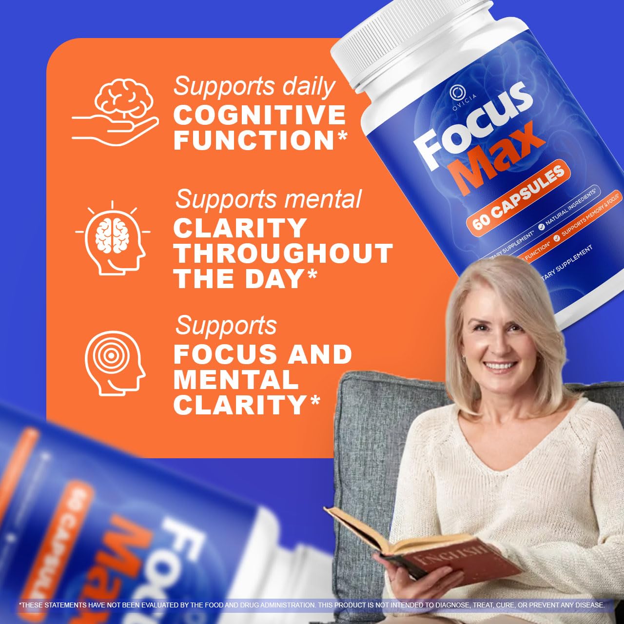 OVICIA Focus Max Capsules 120 Capsules