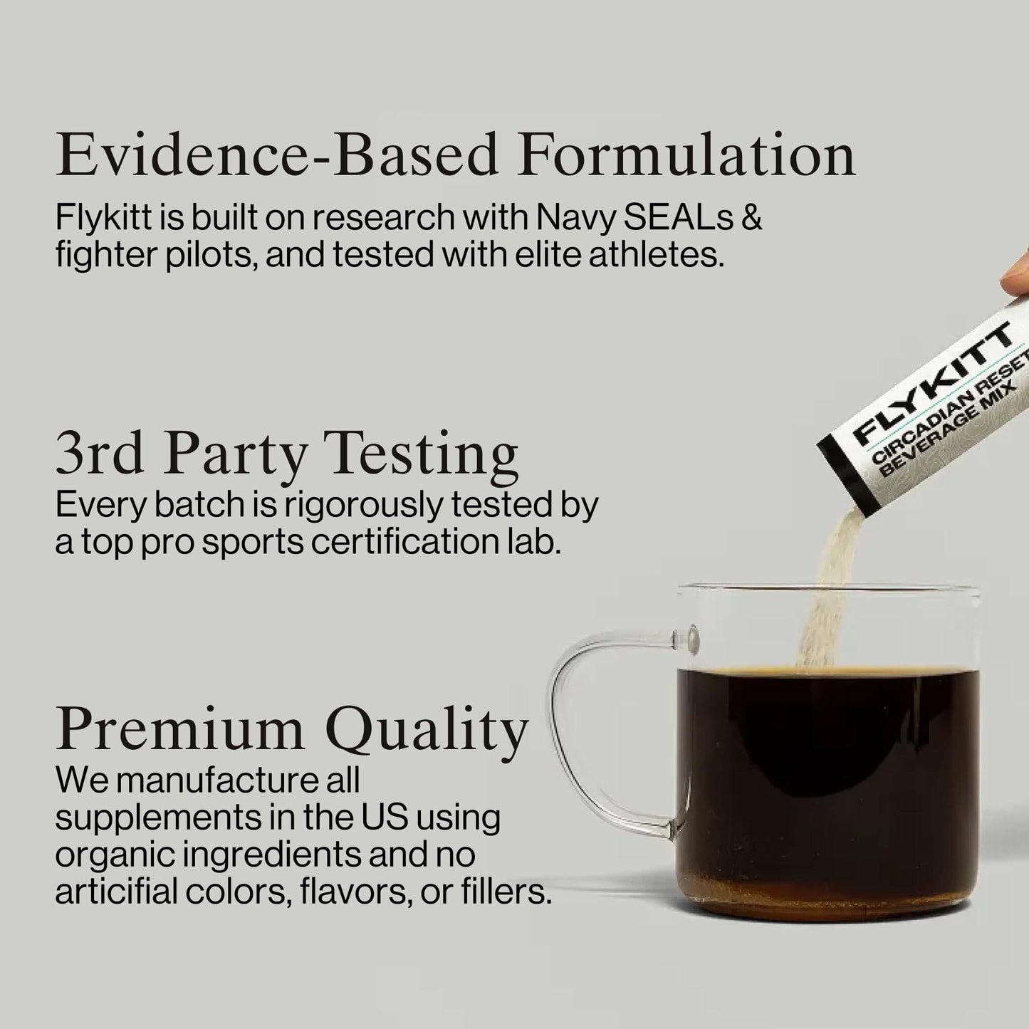 Fount Flykitt Jet Lag Prevention Kit Capsule 1 Count